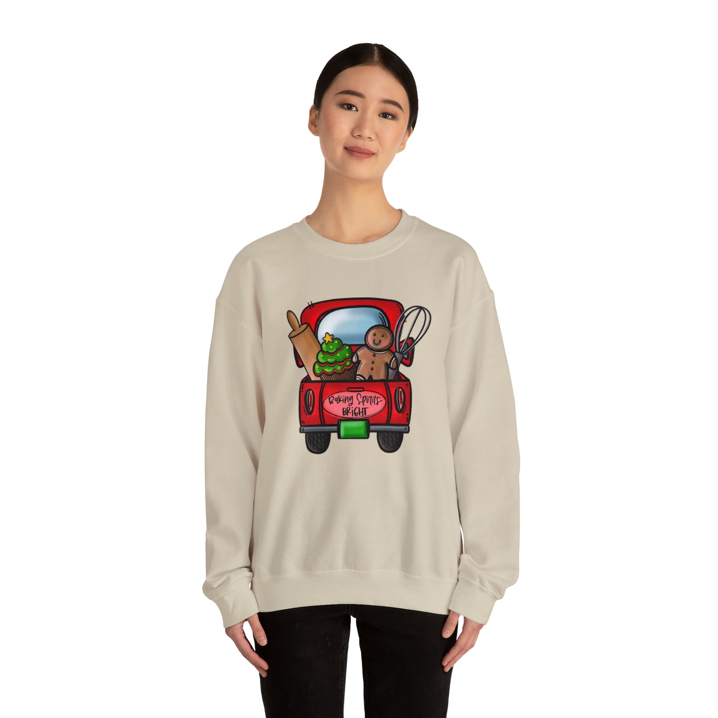 Baking Spirits Bright Unisex Heavy Blend™ Crewneck Sweatshirt