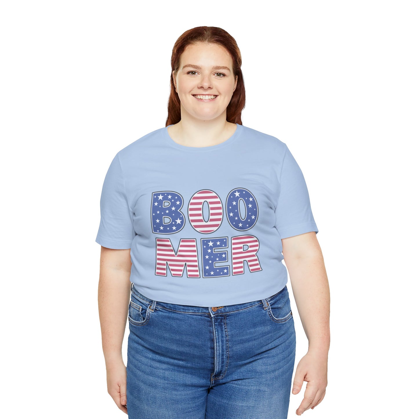 Patriotic Boomer Unisex Jersey Short Sleeve Tee