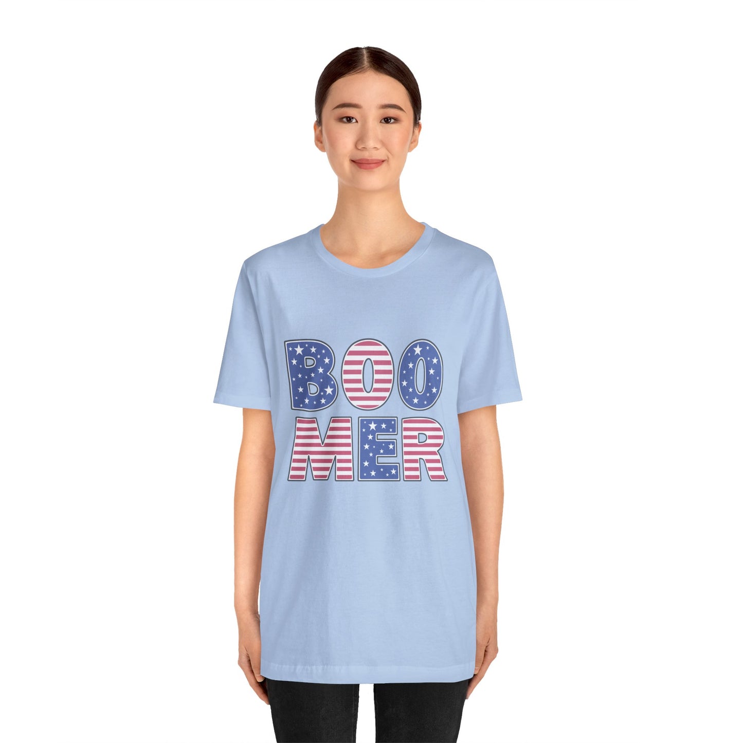 Patriotic Boomer Unisex Jersey Short Sleeve Tee