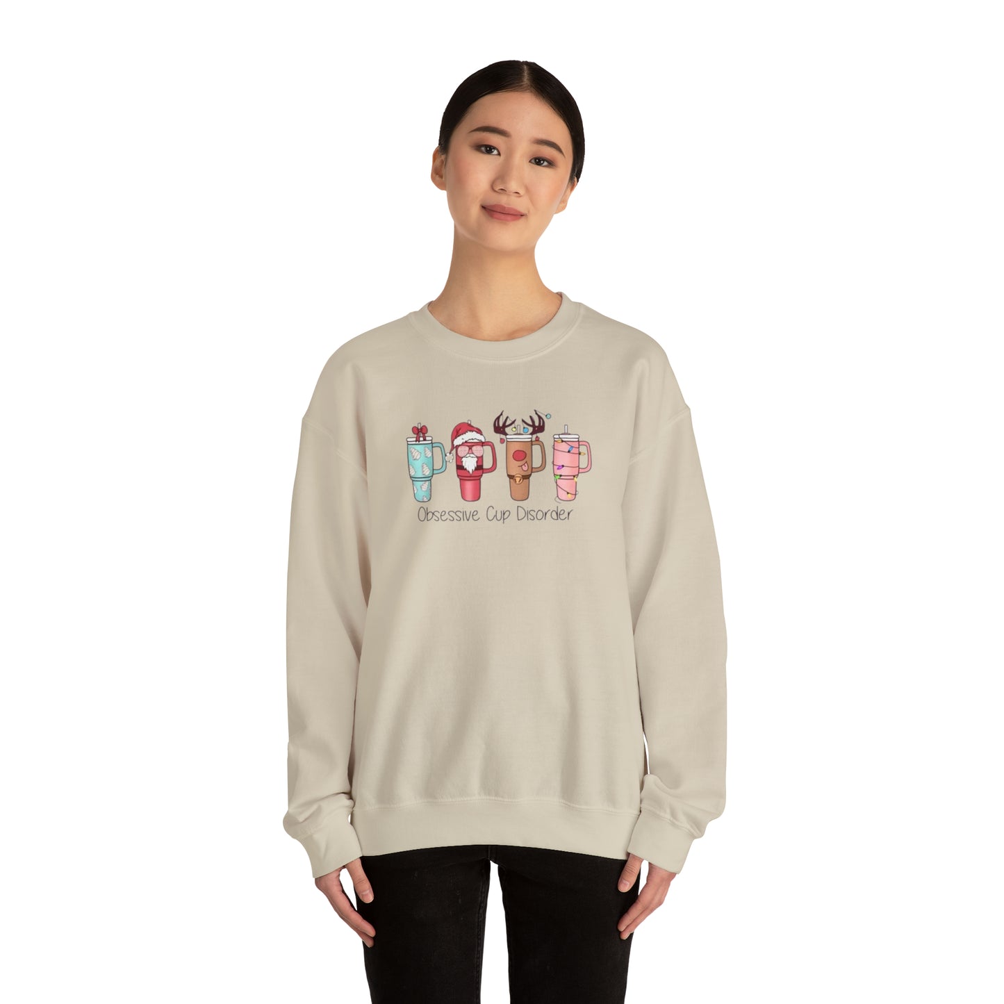 OCD Obsessive Cup Disorder Unisex Heavy Blend™ Crewneck Sweatshirt