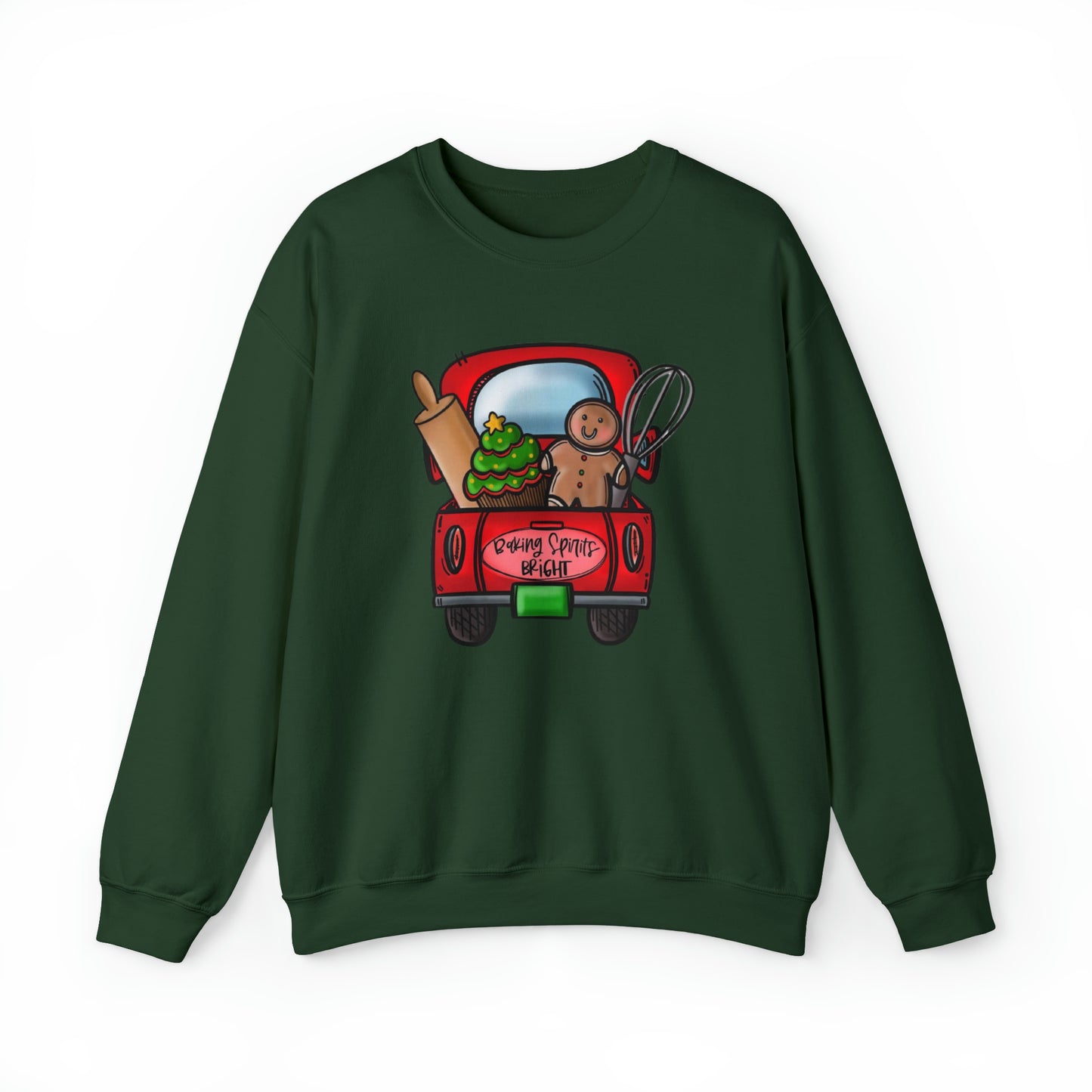 Baking Spirits Bright Unisex Heavy Blend™ Crewneck Sweatshirt