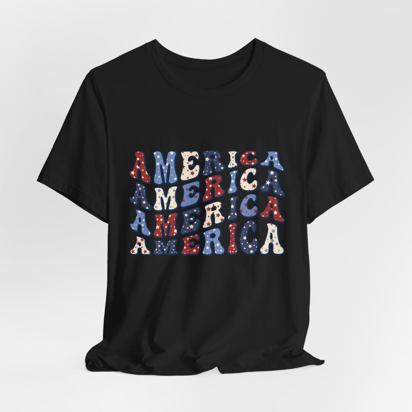 America America Unisex Jersey Short Sleeve Tee