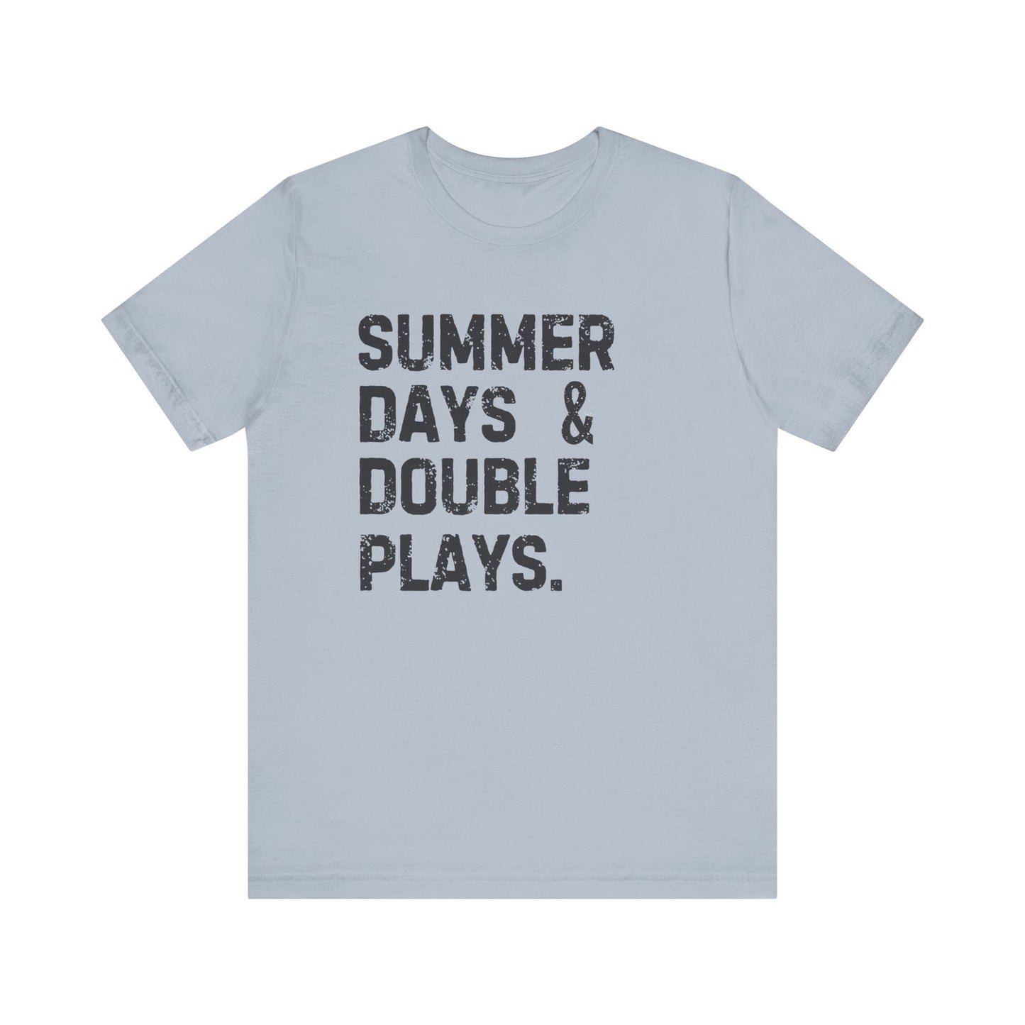 Summer Days & Double Plays Unisex Jersey Short Sleeve Tee