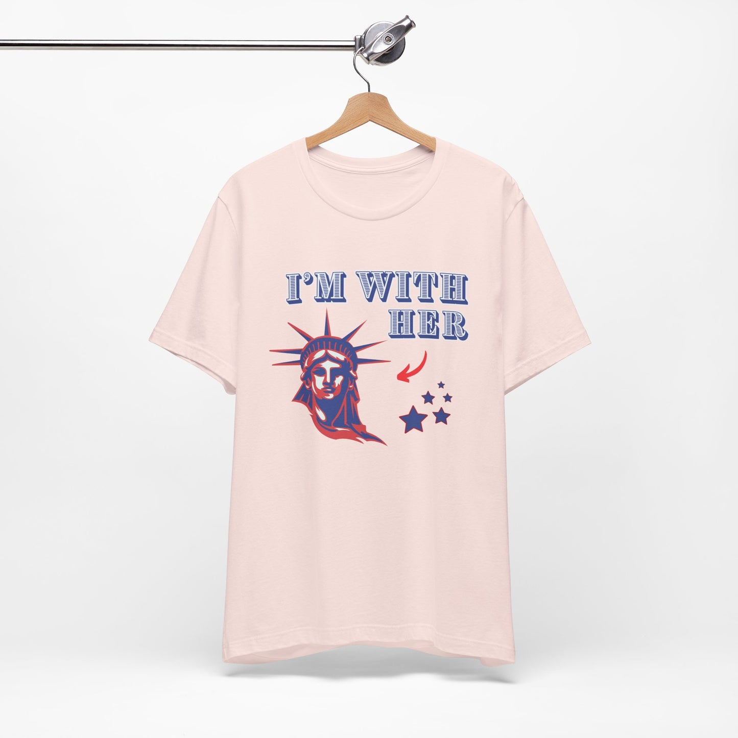 I’m With Her Unisex Jersey Short Sleeve Tee