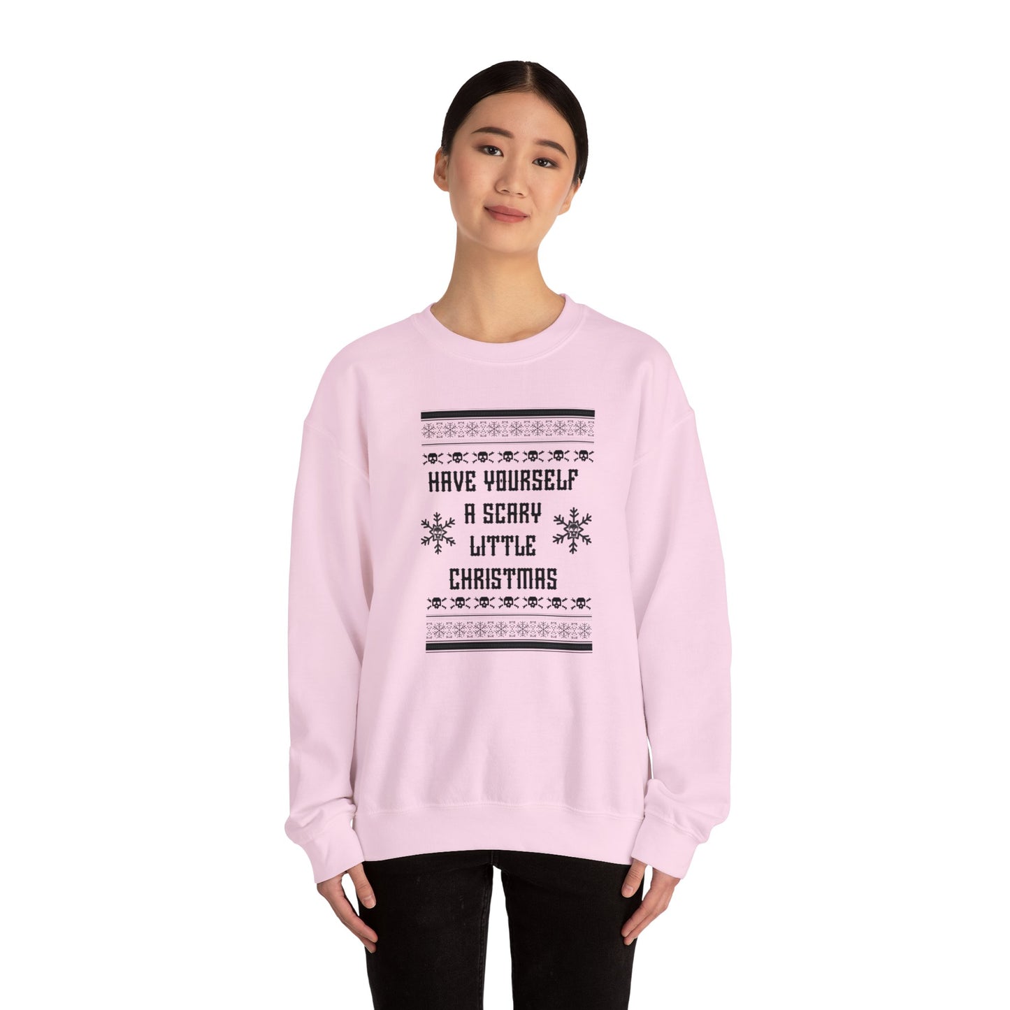 Have Yourself A Scary Little Christmas Unisex Heavy Blend™ Crewneck Sweatshirt