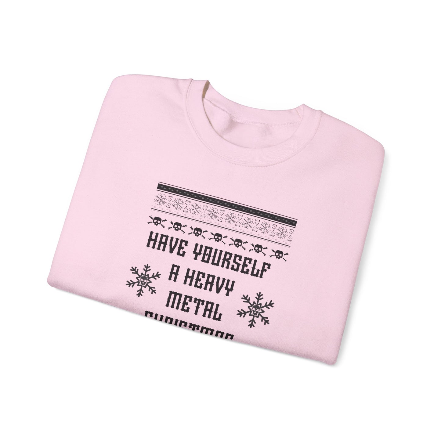 Have Yourself A Heavy Metal Christmas Unisex Heavy Blend™ Crewneck Sweatshirt