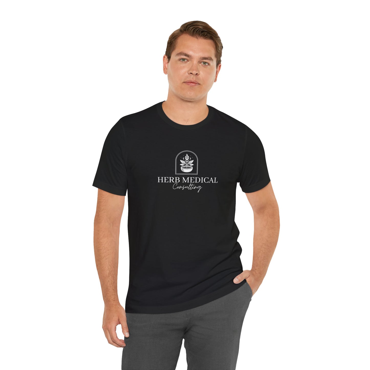 Herb Medical Consulting Unisex Jersey Short Sleeve Tee