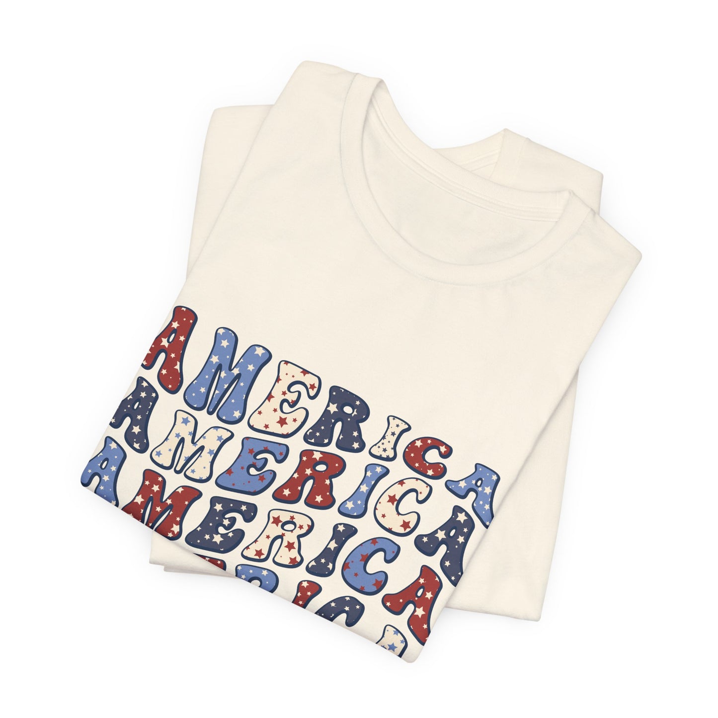 America America Unisex Jersey Short Sleeve Tee