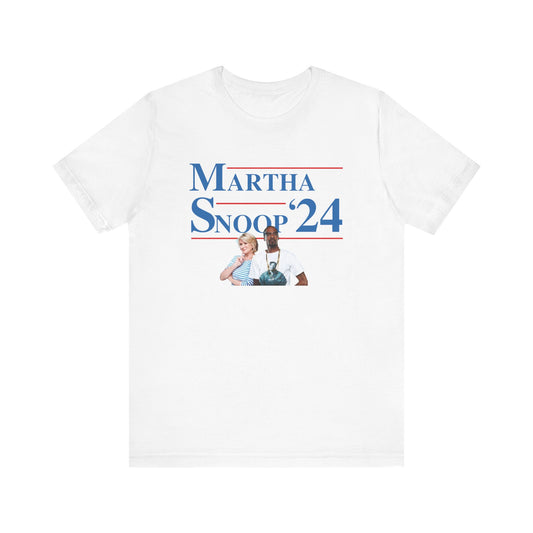 Martha and Snoop 24 Unisex Jersey Short Sleeve Tee