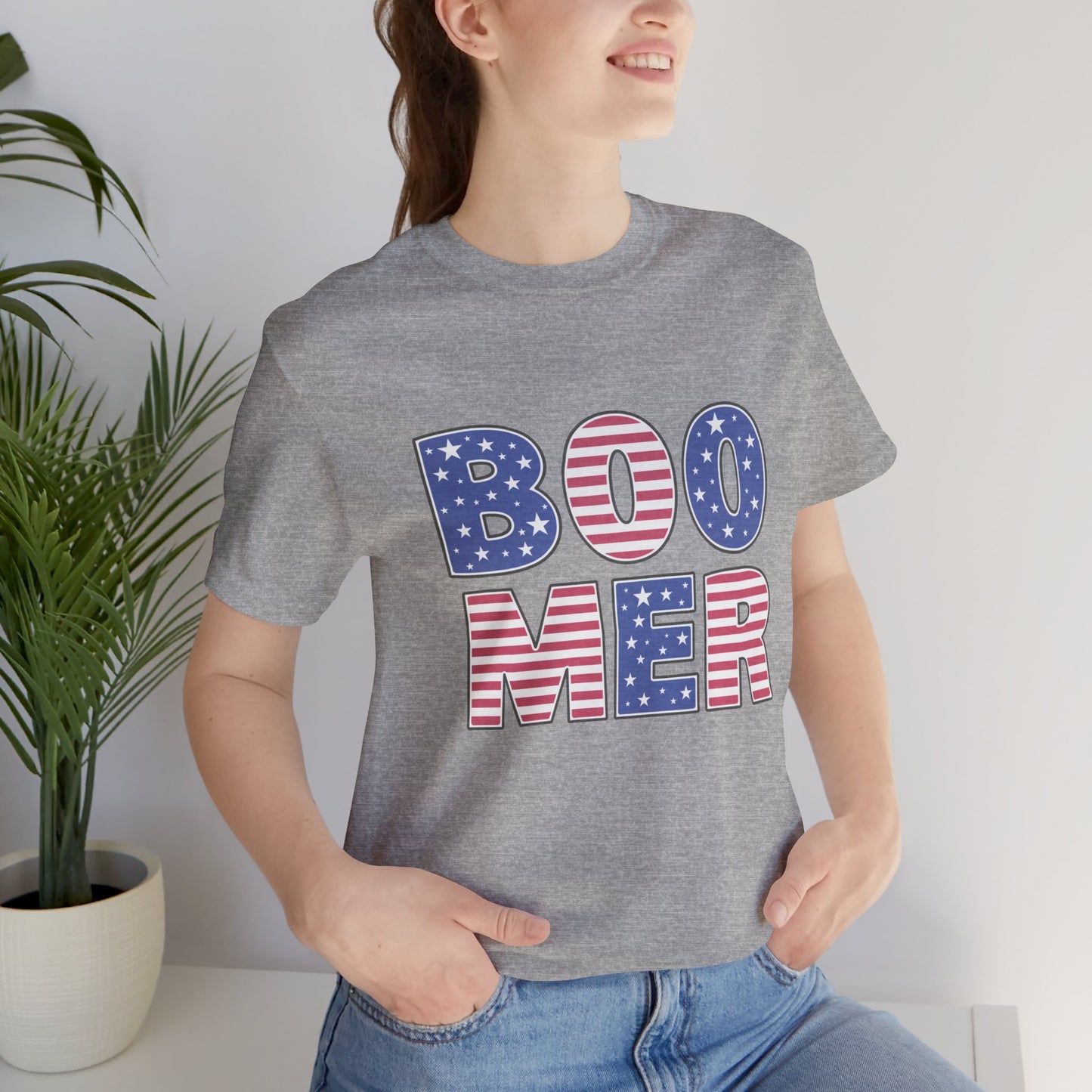 Patriotic Boomer Unisex Jersey Short Sleeve Tee