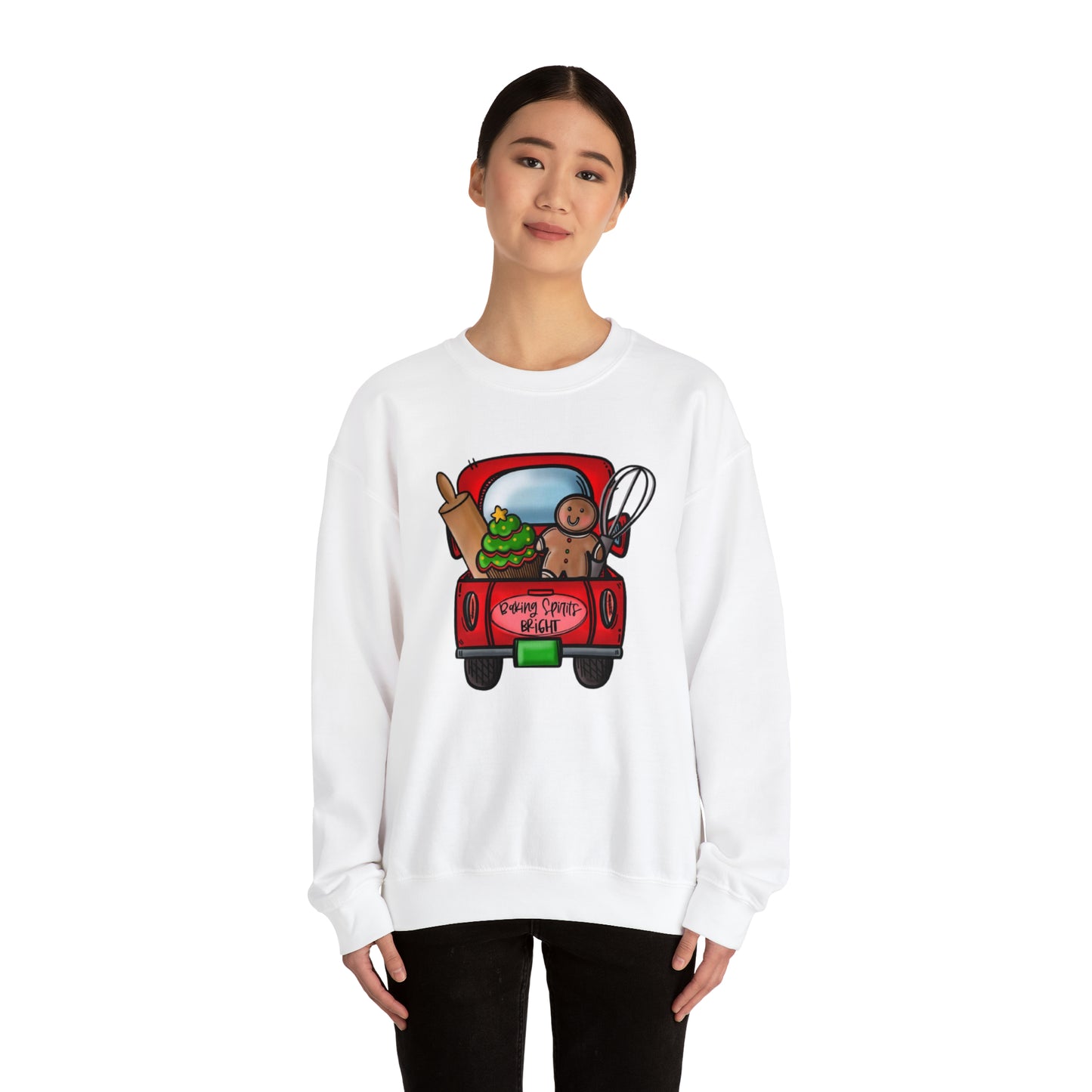 Baking Spirits Bright Unisex Heavy Blend™ Crewneck Sweatshirt