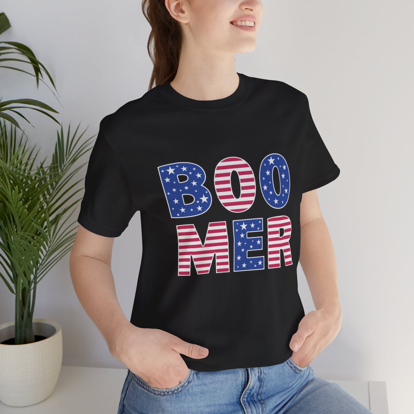 Patriotic Boomer Unisex Jersey Short Sleeve Tee