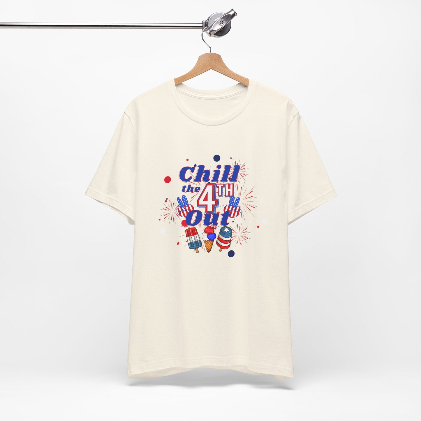 Chill the 4th Out Unisex Jersey Short Sleeve Tee