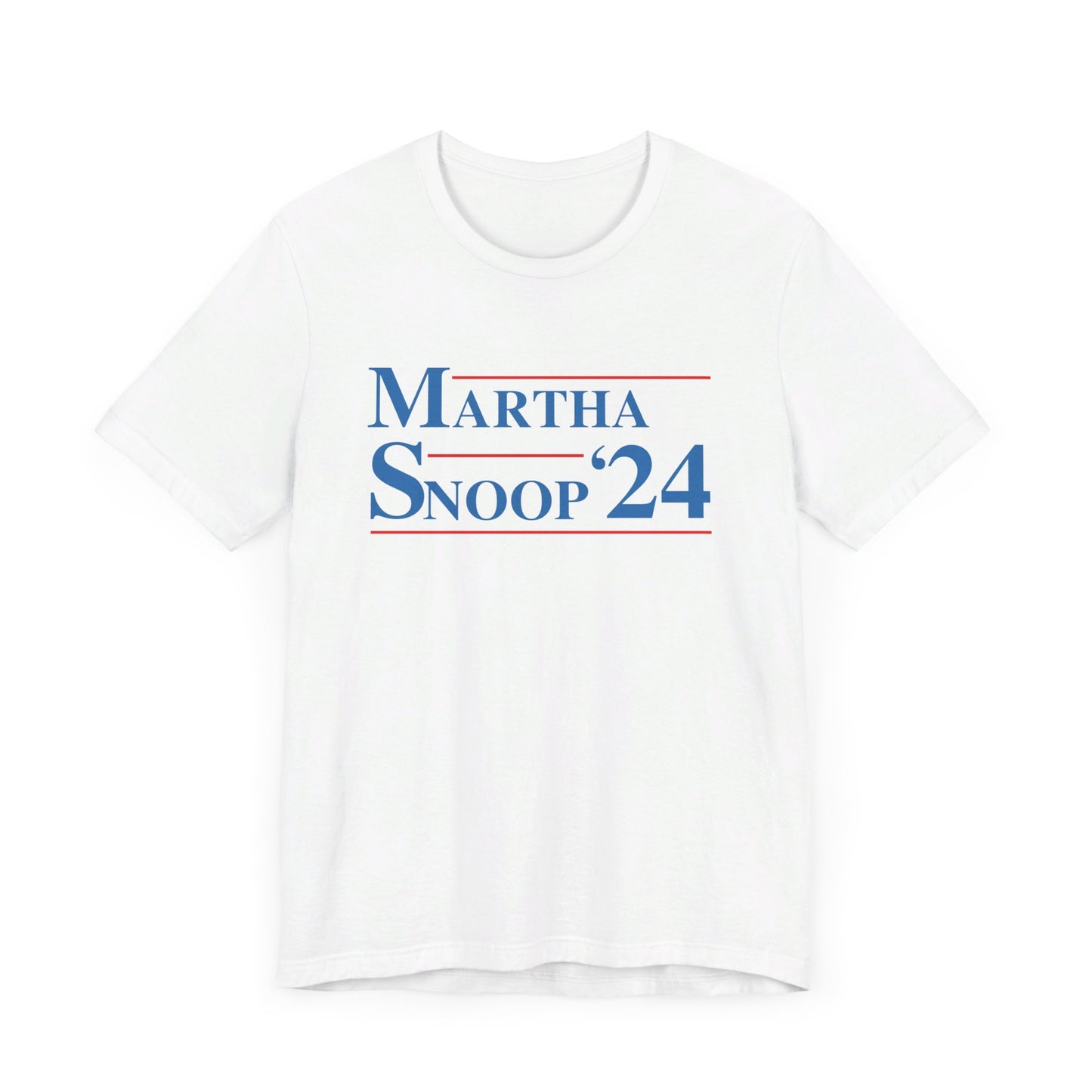 Martha, Snoop ‘24 Unisex Jersey Short Sleeve Tee