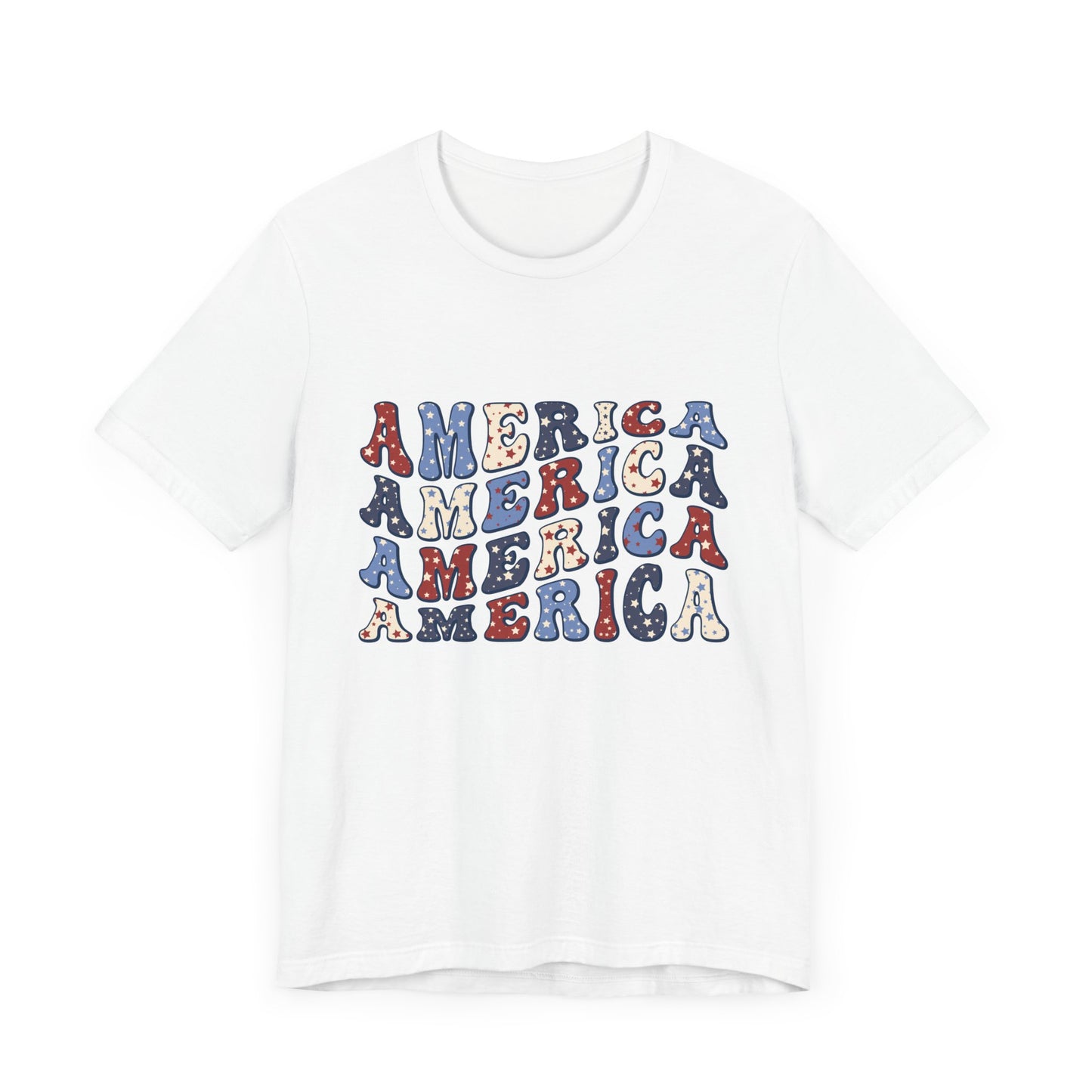 America America Unisex Jersey Short Sleeve Tee