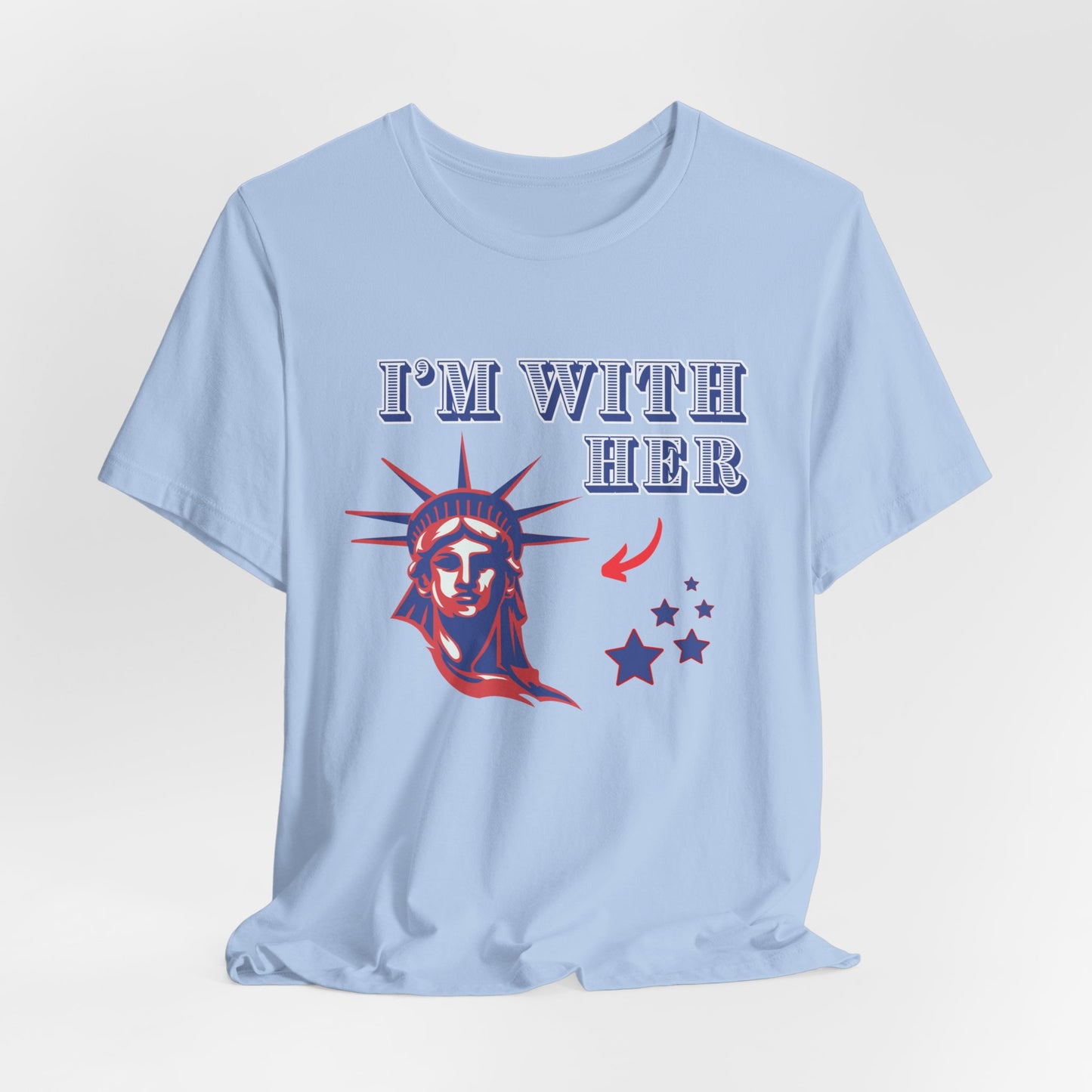 I’m With Her Unisex Jersey Short Sleeve Tee