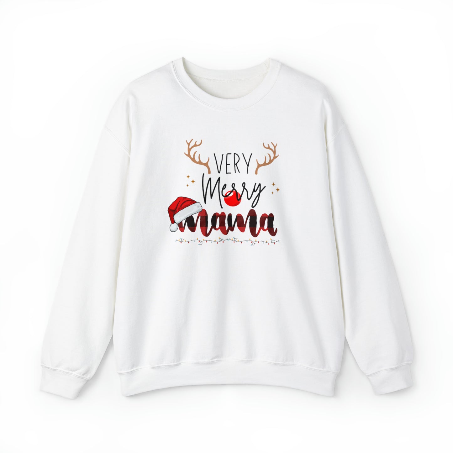 Very Merry Mama Unisex Heavy Blend™ Crewneck Sweatshirt