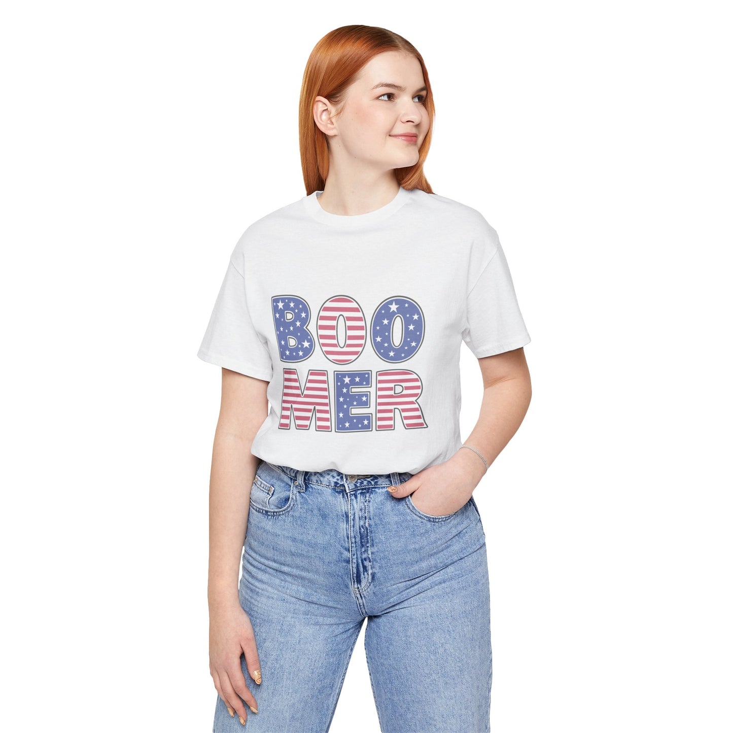 Patriotic Boomer Unisex Jersey Short Sleeve Tee