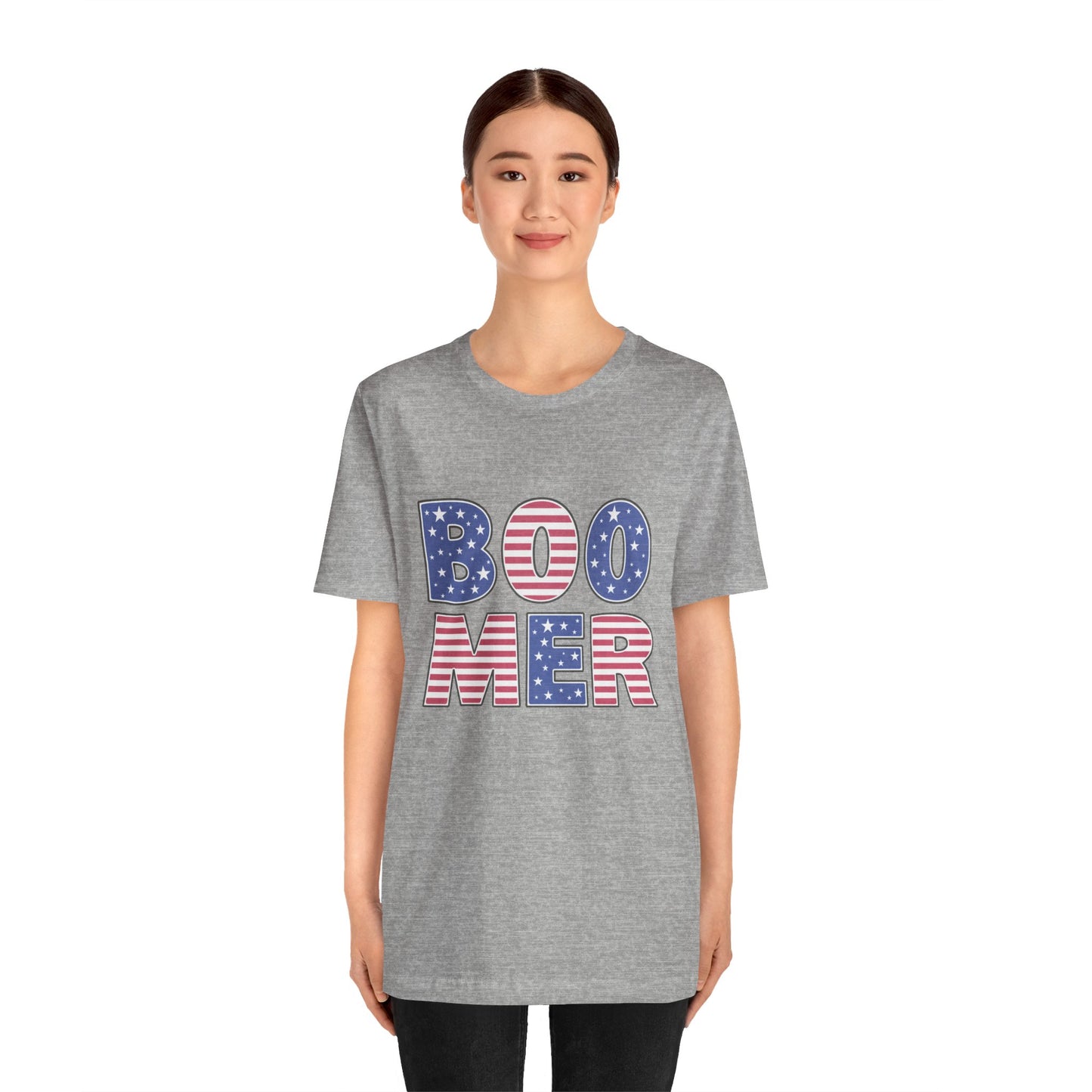 Patriotic Boomer Unisex Jersey Short Sleeve Tee