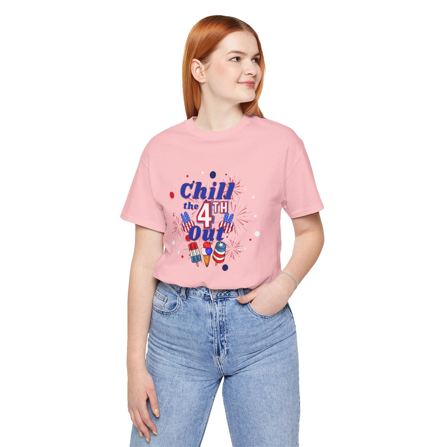 Chill the 4th Out Unisex Jersey Short Sleeve Tee