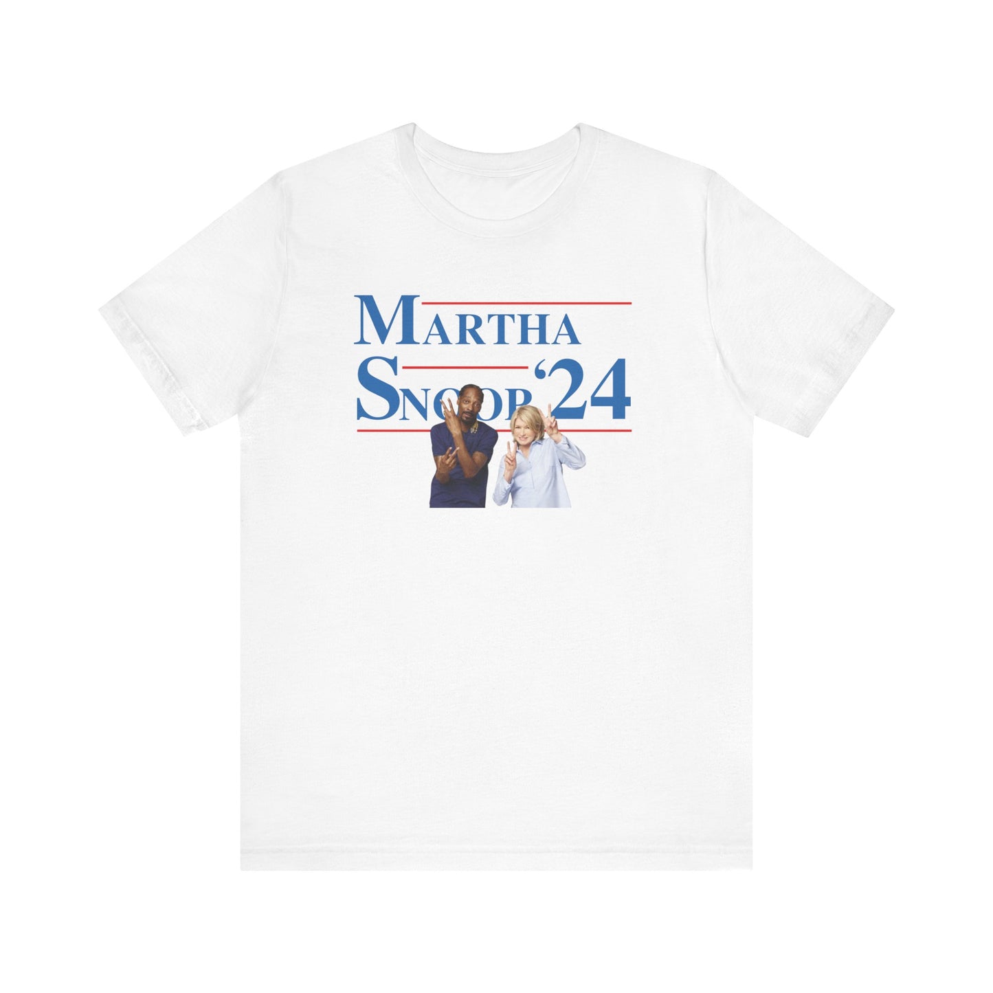 Martha and Snoop Unisex Jersey Short Sleeve Tee