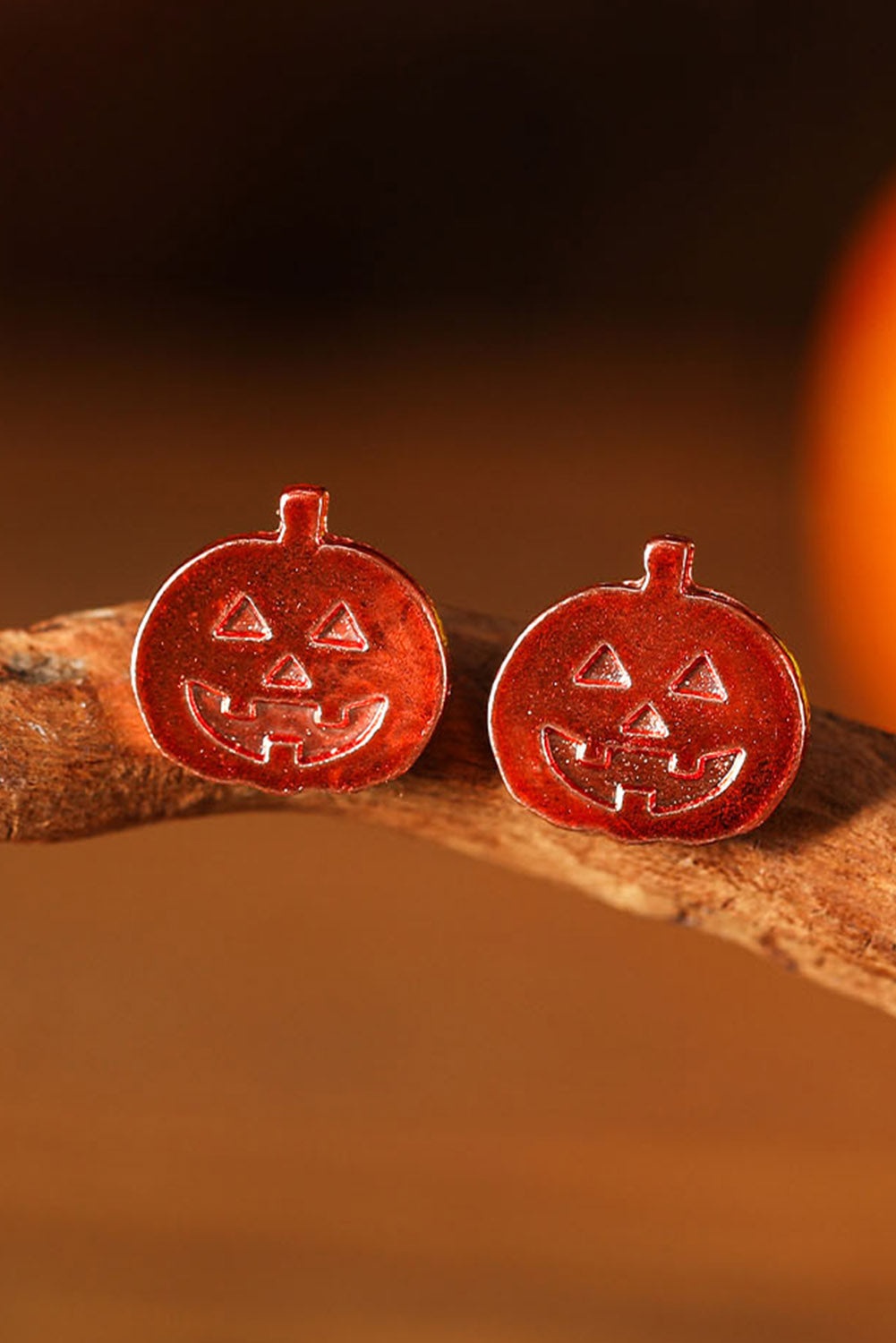 3 Pair Halloween Ornament Stud Earrings