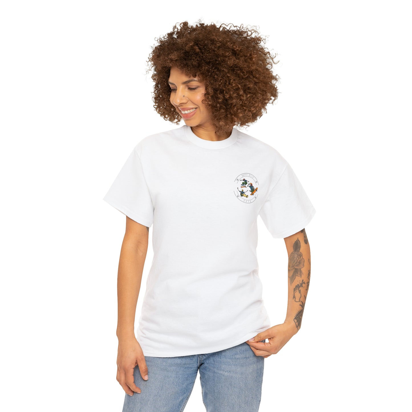 Happy Ollie Days Unisex Heavy Cotton Tee