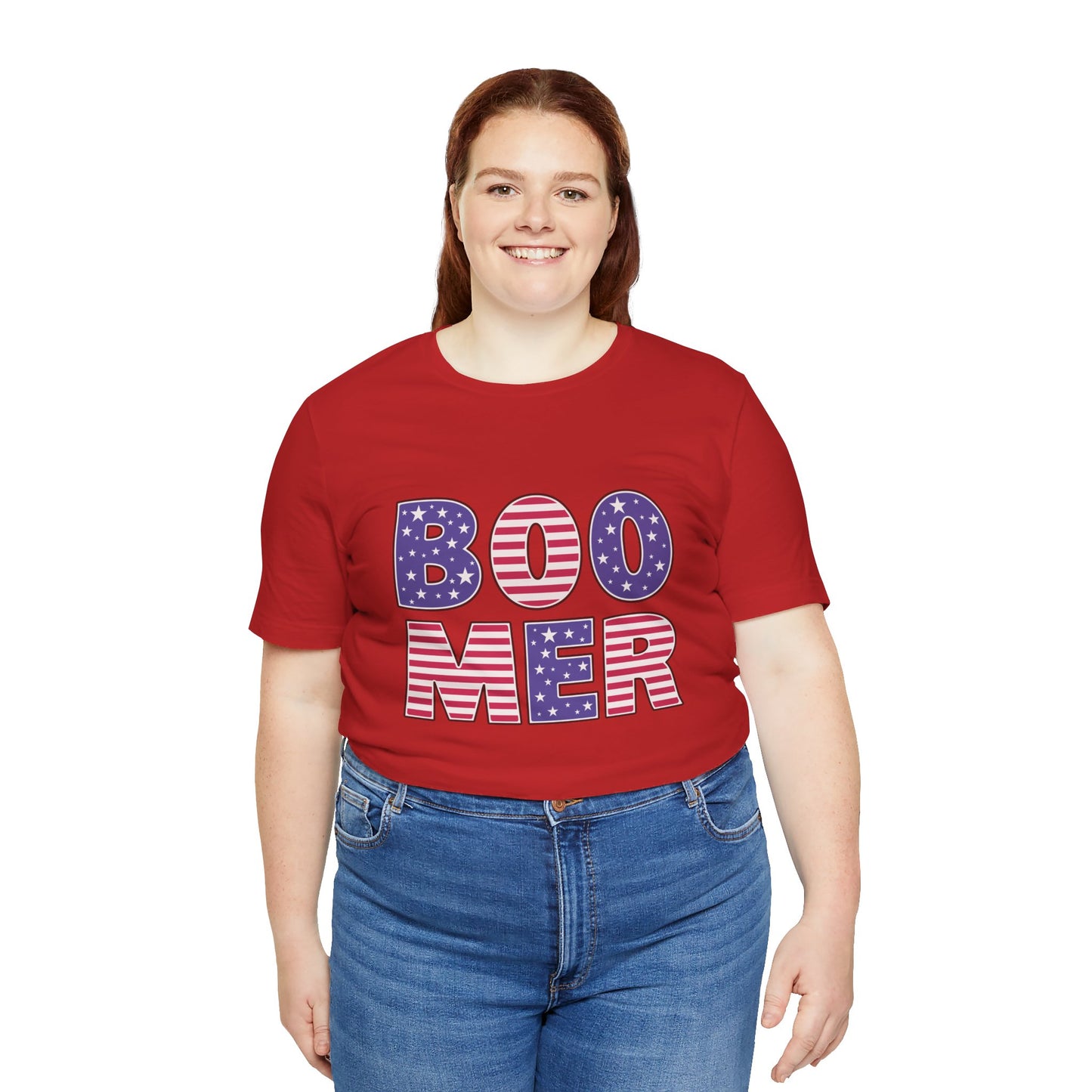 Patriotic Boomer Unisex Jersey Short Sleeve Tee