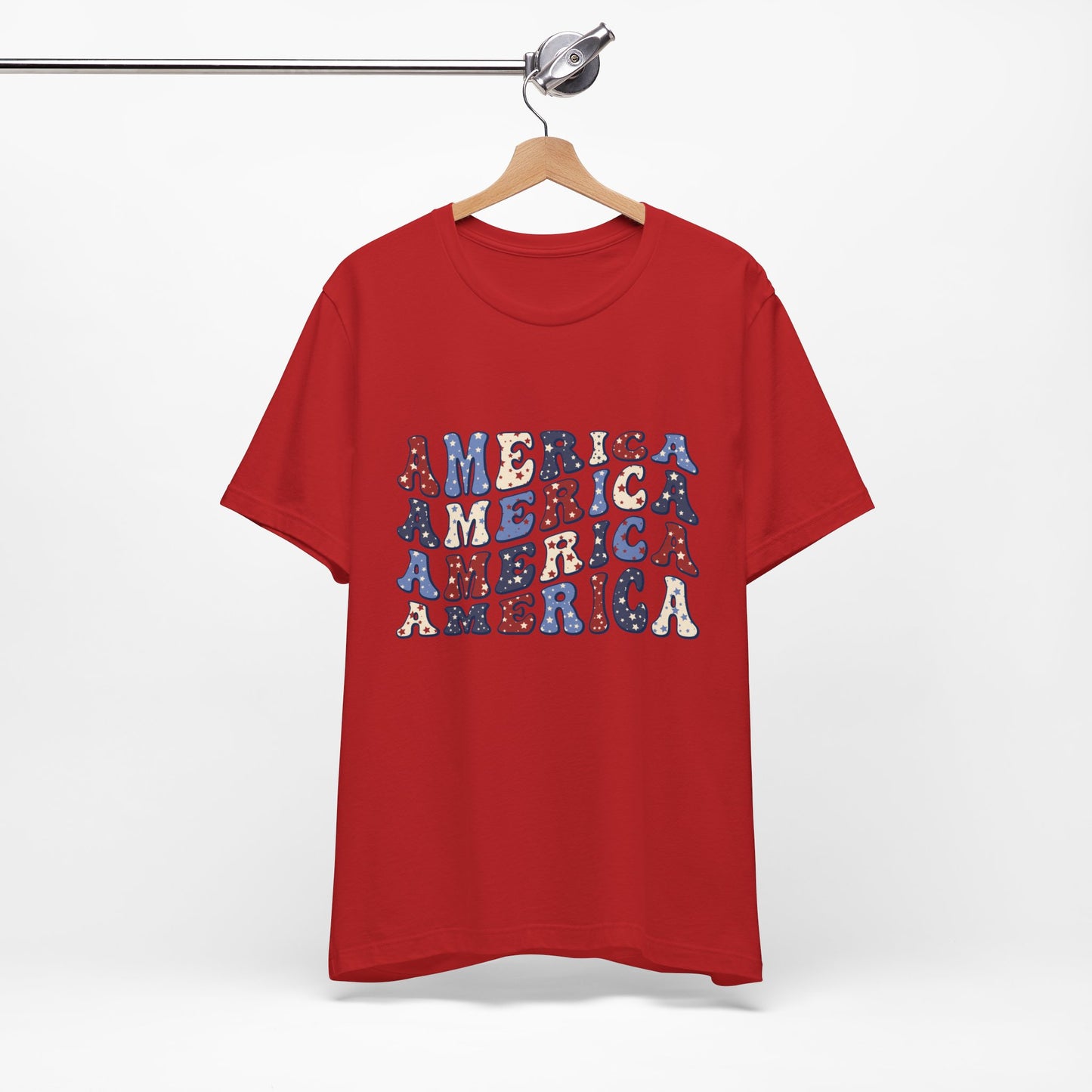 America America Unisex Jersey Short Sleeve Tee