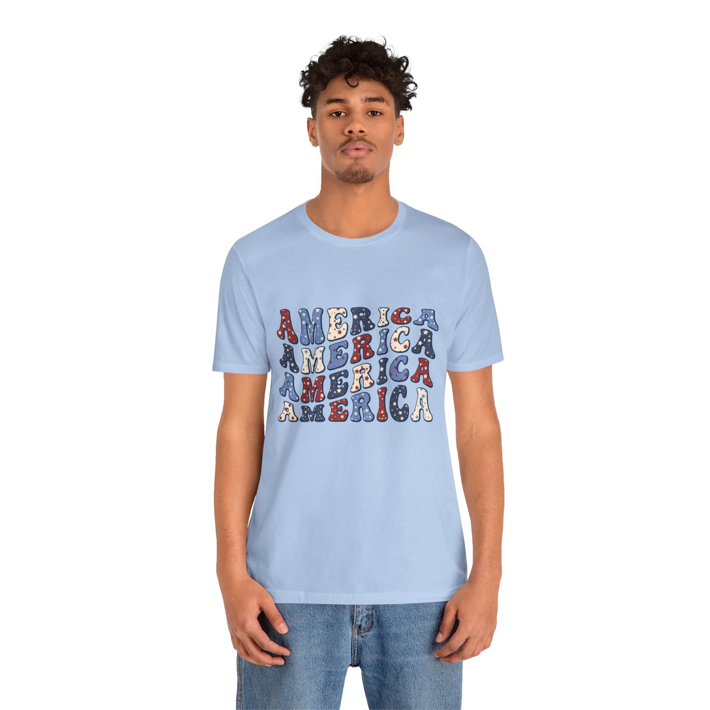 America America Unisex Jersey Short Sleeve Tee