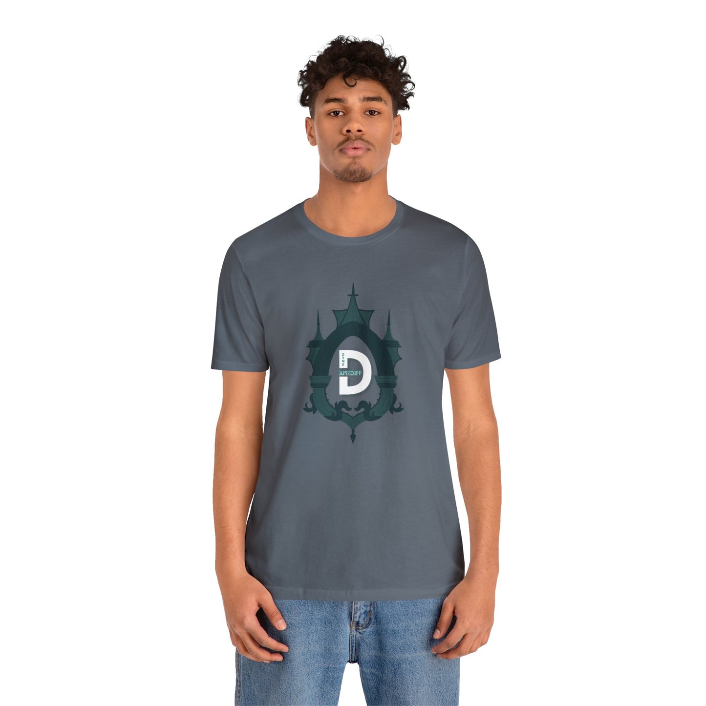 DVNE JustDiff Emblem Unisex Jersey Short Sleeve Tee