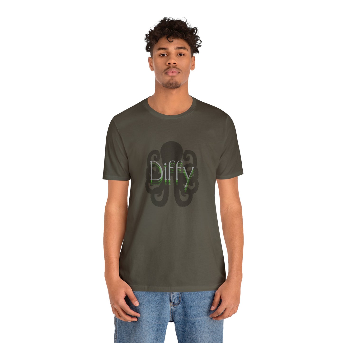 DVNE JustDiff Octopus Unisex Jersey Short Sleeve Tee