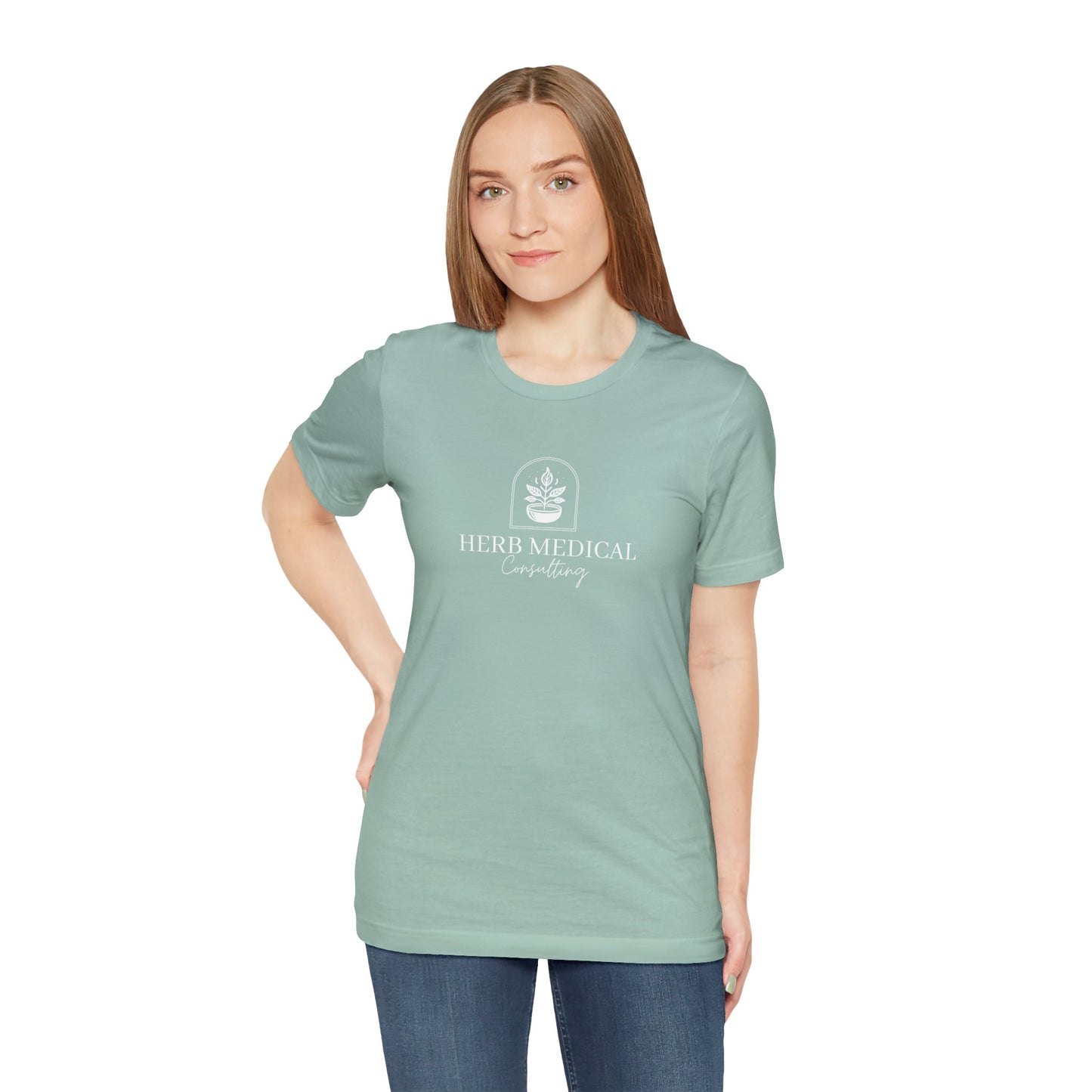 Herb Medical Consulting Unisex Jersey Short Sleeve Tee