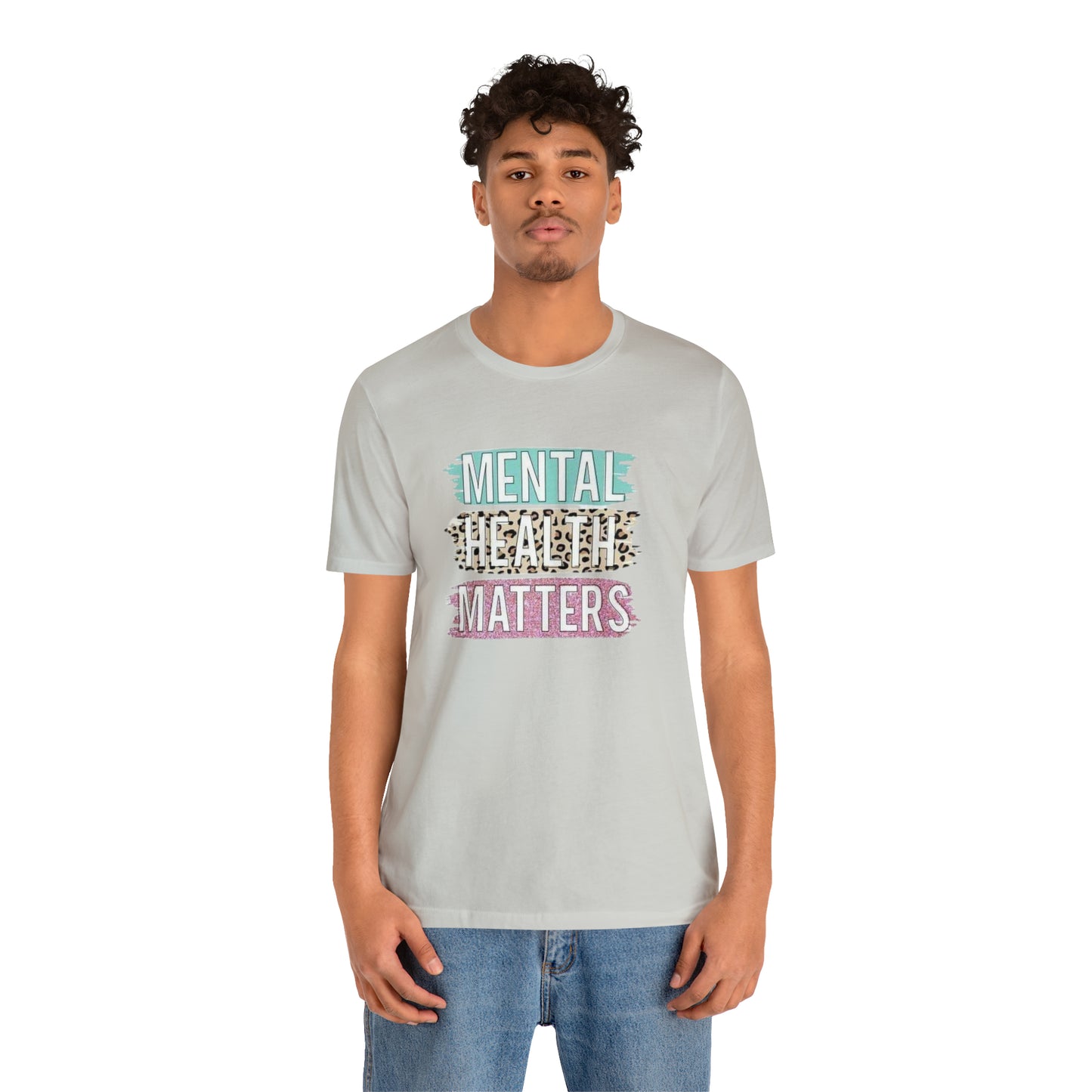 Mental Health Matters Unisex Jersey Short Sleeve Tee