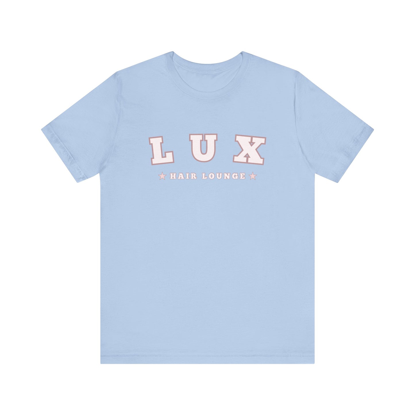 LUX Hair Lounge Unisex Jersey Short Sleeve Tee