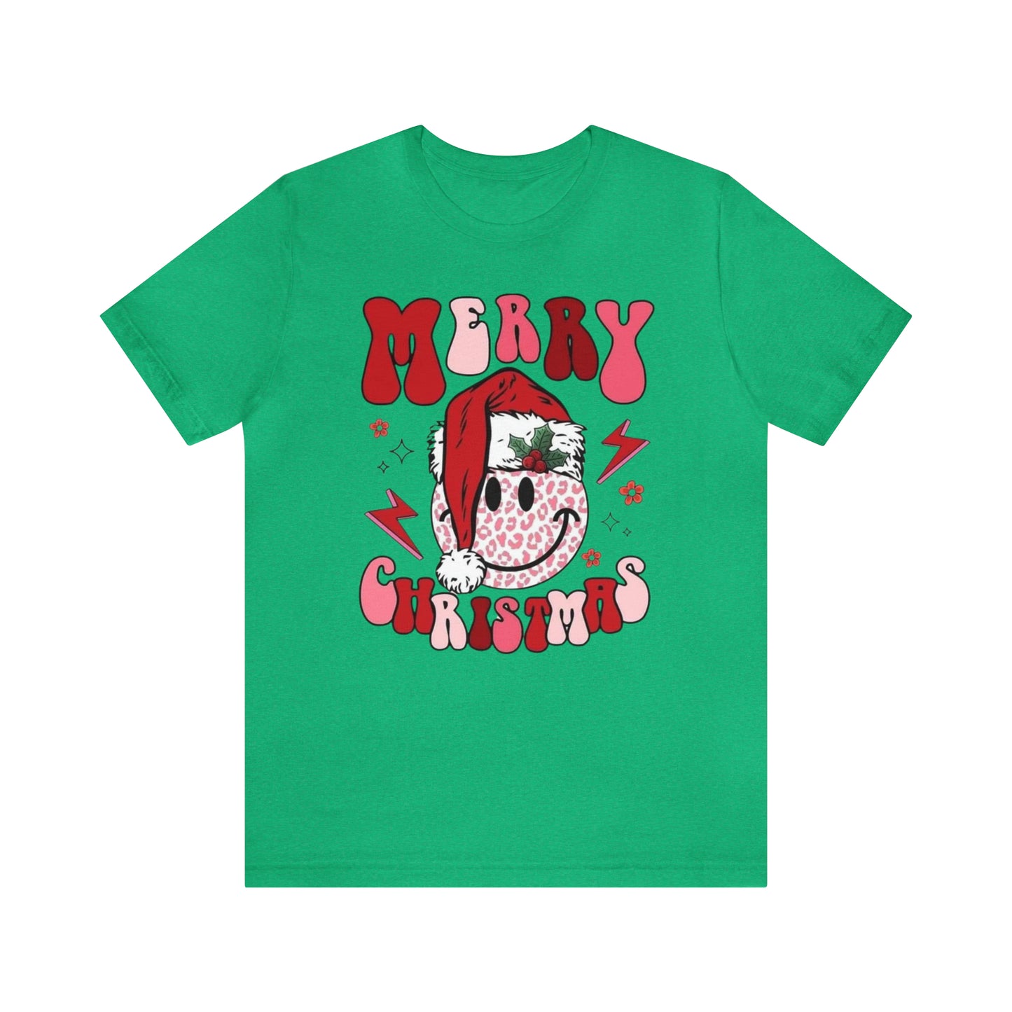 Smiley Christmas Unisex Jersey Short Sleeve Tee