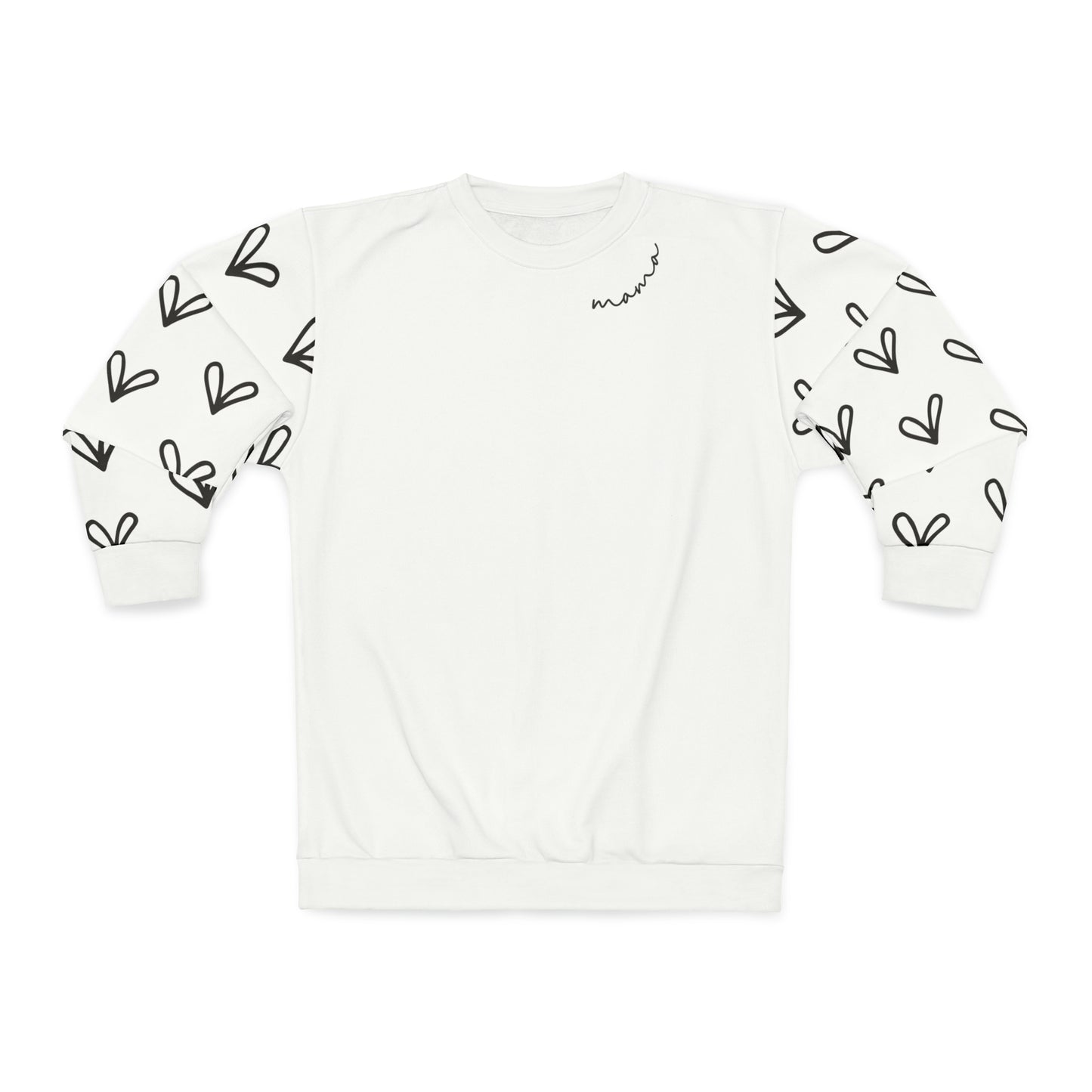 Mama Collar Unisex Sweatshirt (AOP)