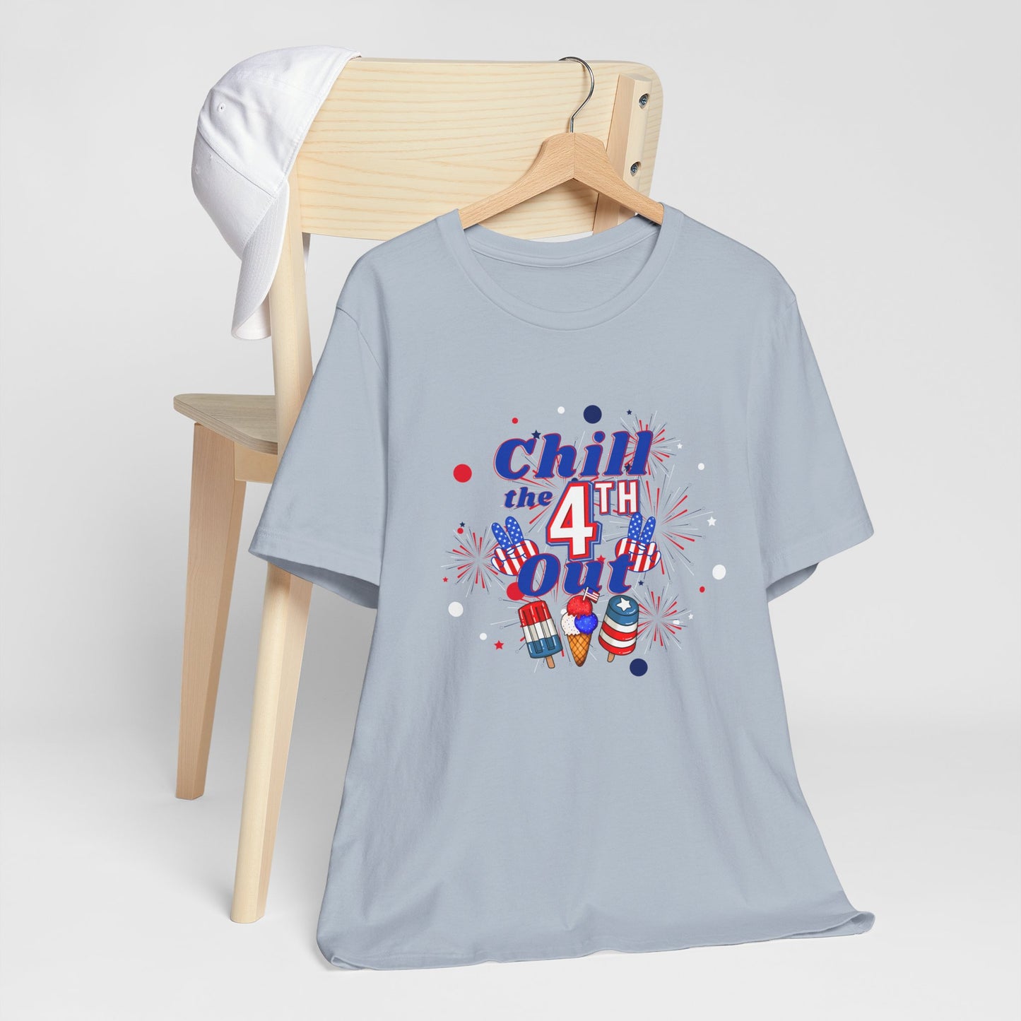 Chill the 4th Out Unisex Jersey Short Sleeve Tee