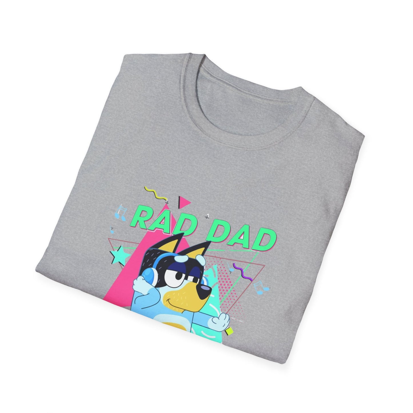 Bandit Rad Dad (Gildan) Unisex Softstyle T-Shirt