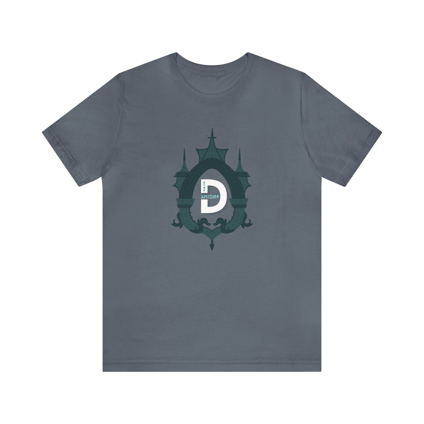 DVNE JustDiff Emblem Unisex Jersey Short Sleeve Tee