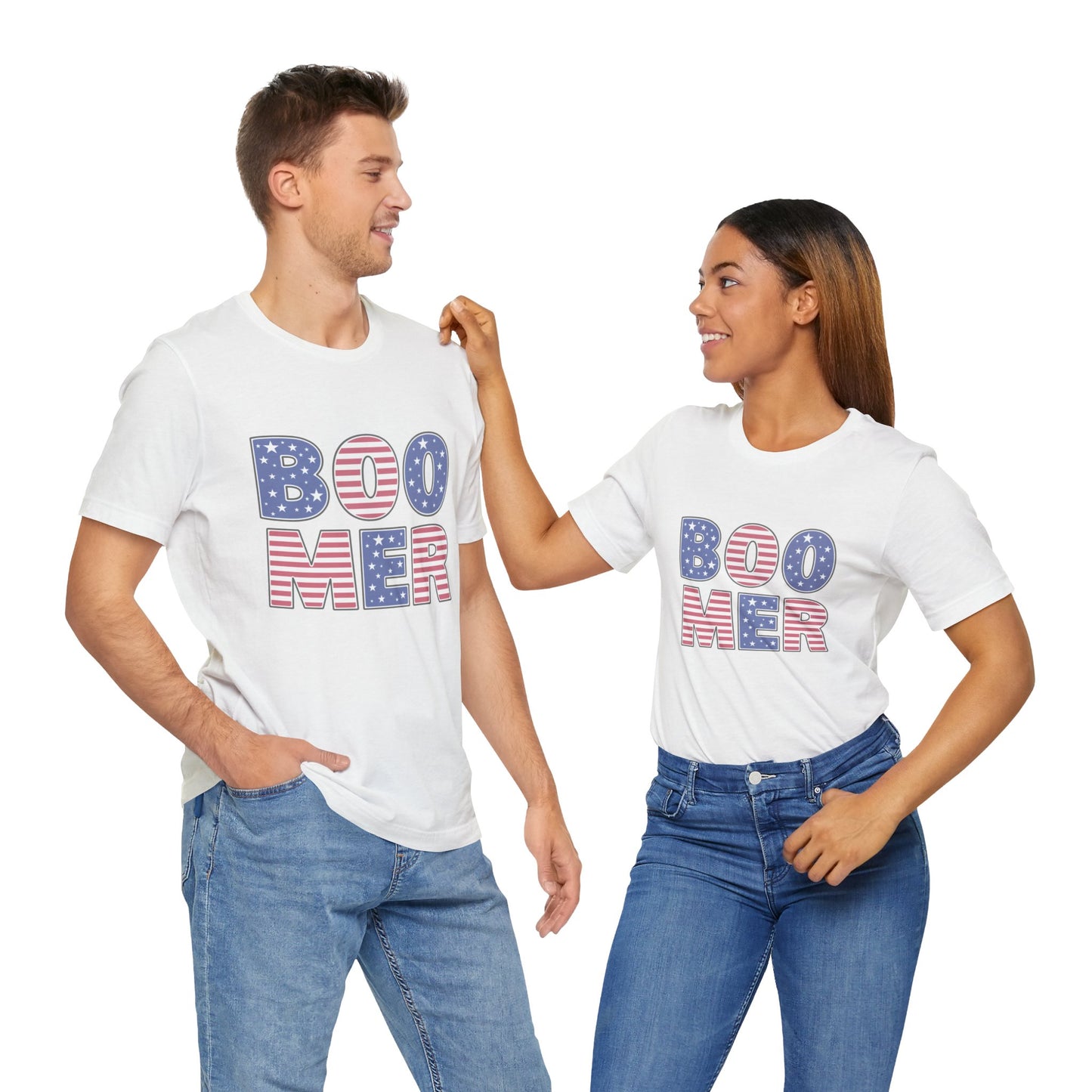 Patriotic Boomer Unisex Jersey Short Sleeve Tee