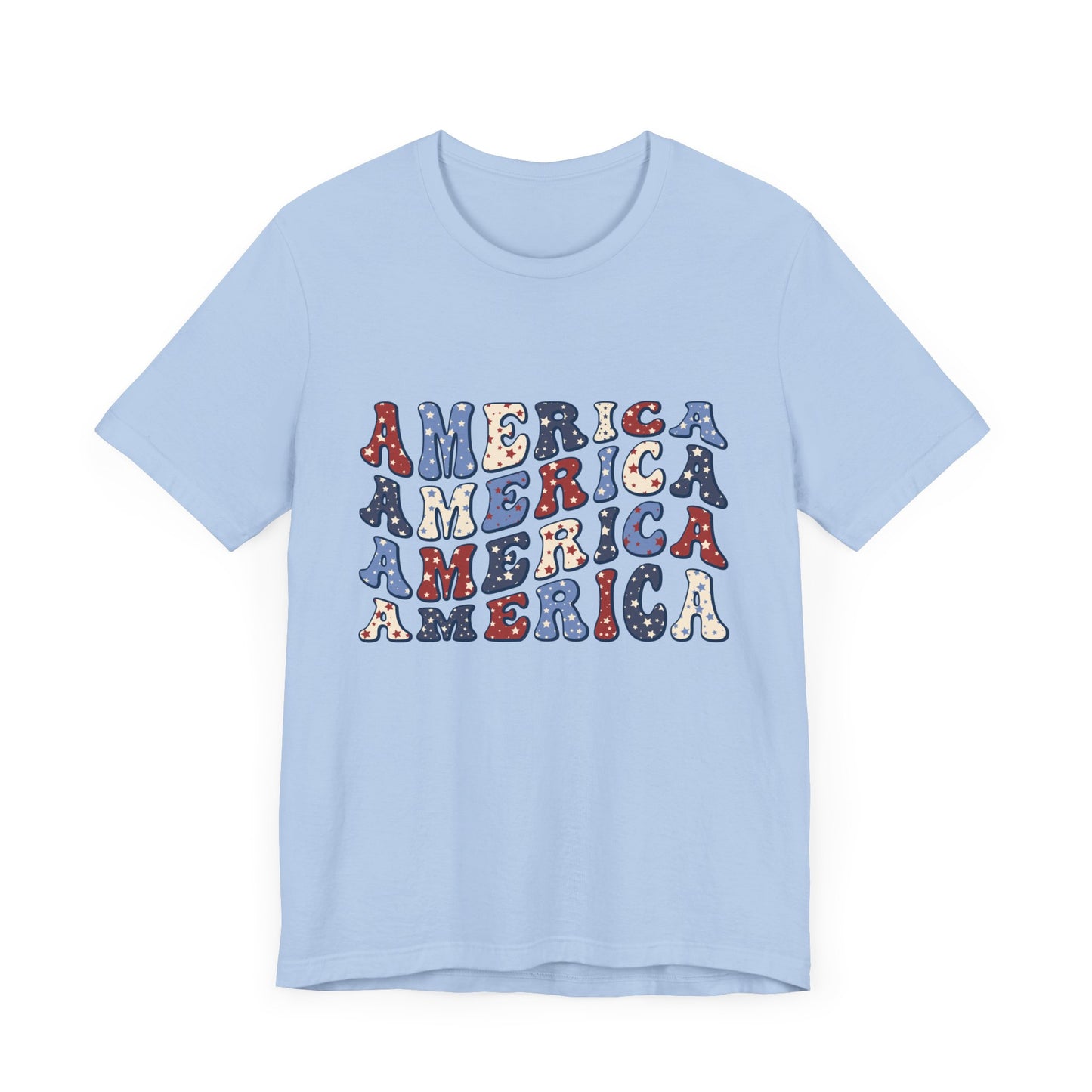 America America Unisex Jersey Short Sleeve Tee