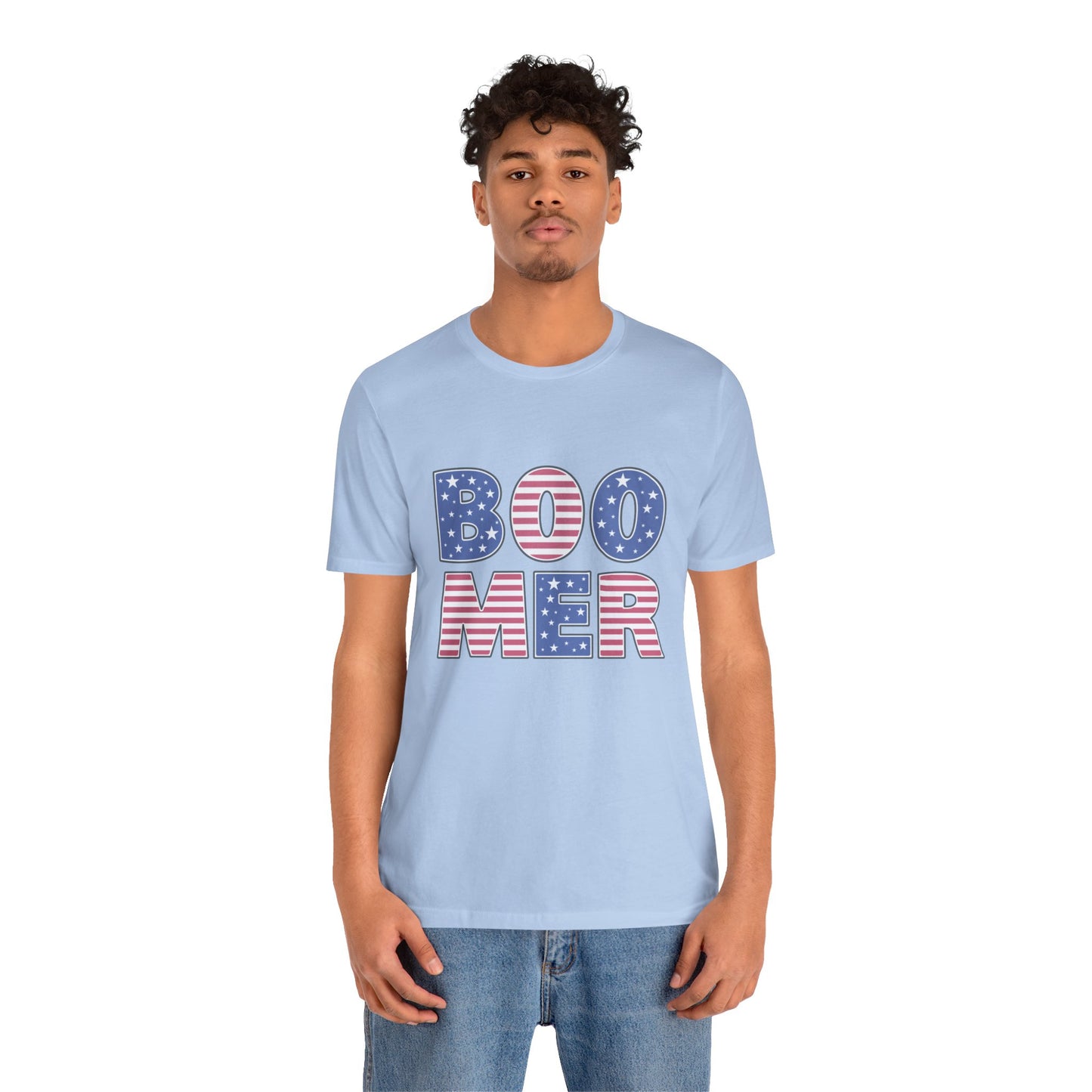 Patriotic Boomer Unisex Jersey Short Sleeve Tee