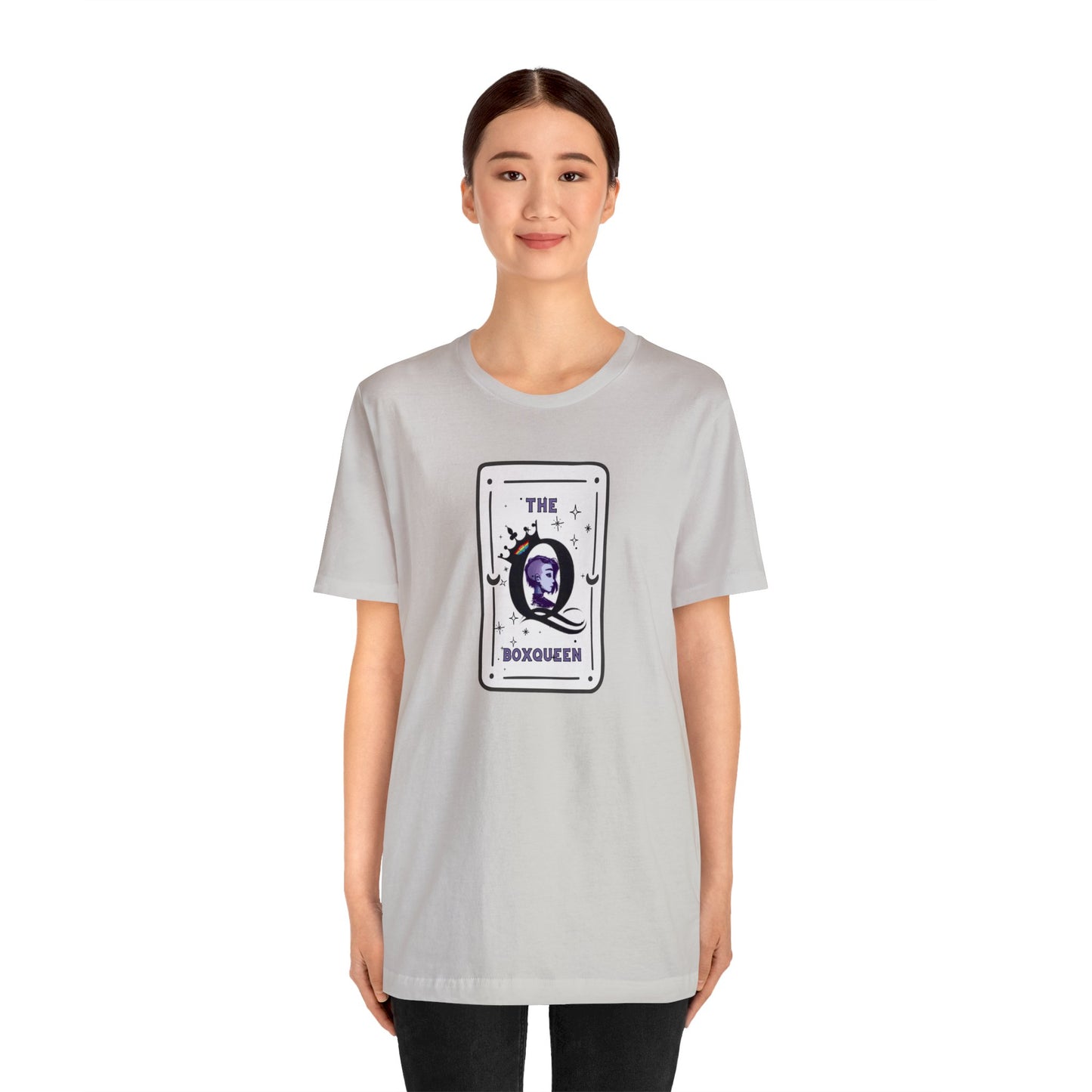 The BoxQueen Tarot Card Unisex Jersey Short Sleeve Tee