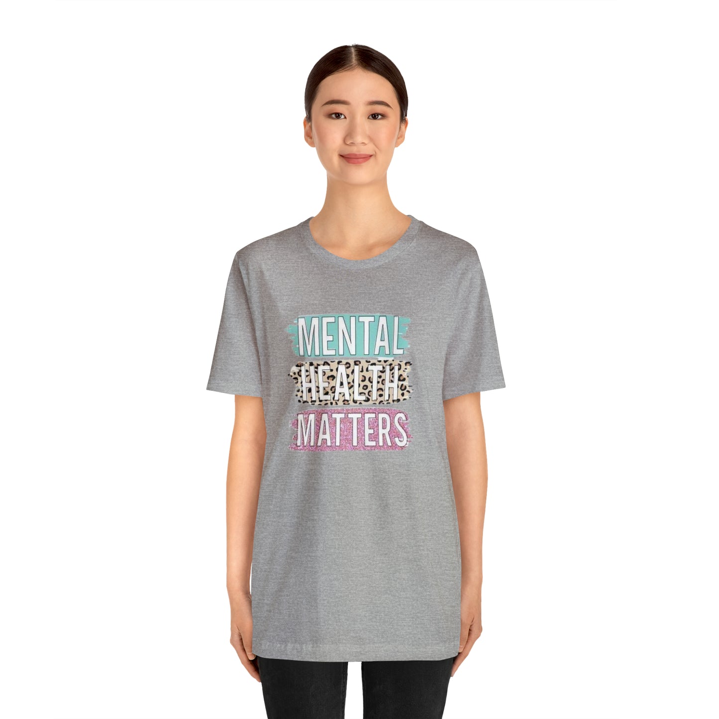 Mental Health Matters Unisex Jersey Short Sleeve Tee