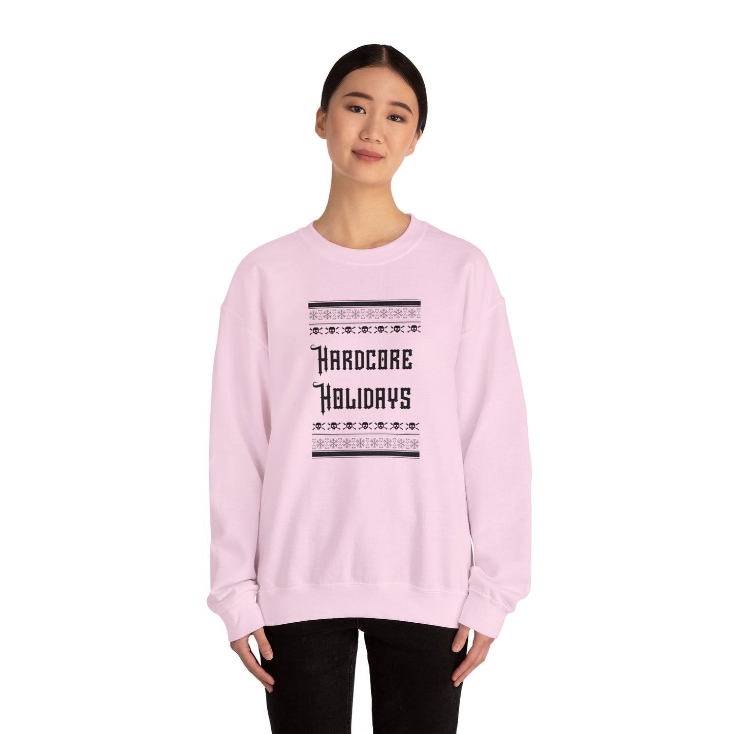 Hardcore Holidays Unisex Heavy Blend™ Crewneck Sweatshirt