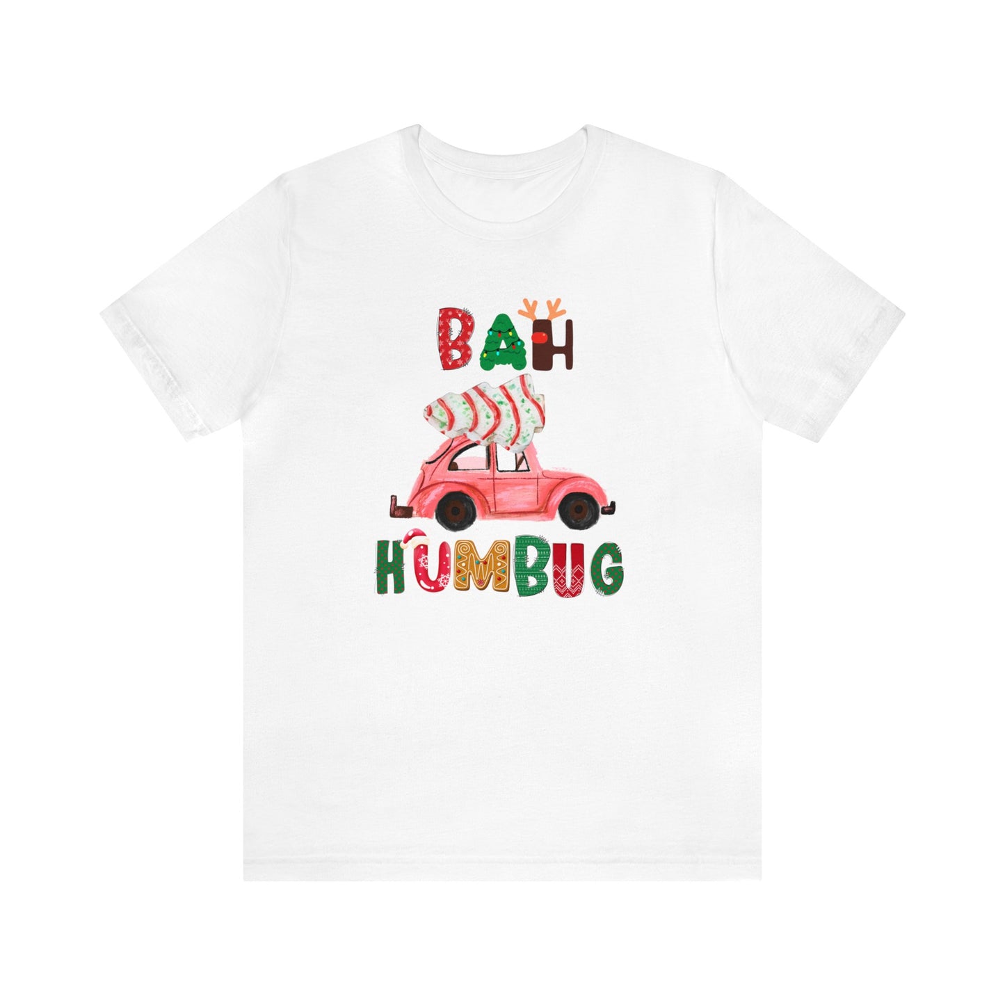 Bah Hum Bug Unisex Jersey Short Sleeve Tee