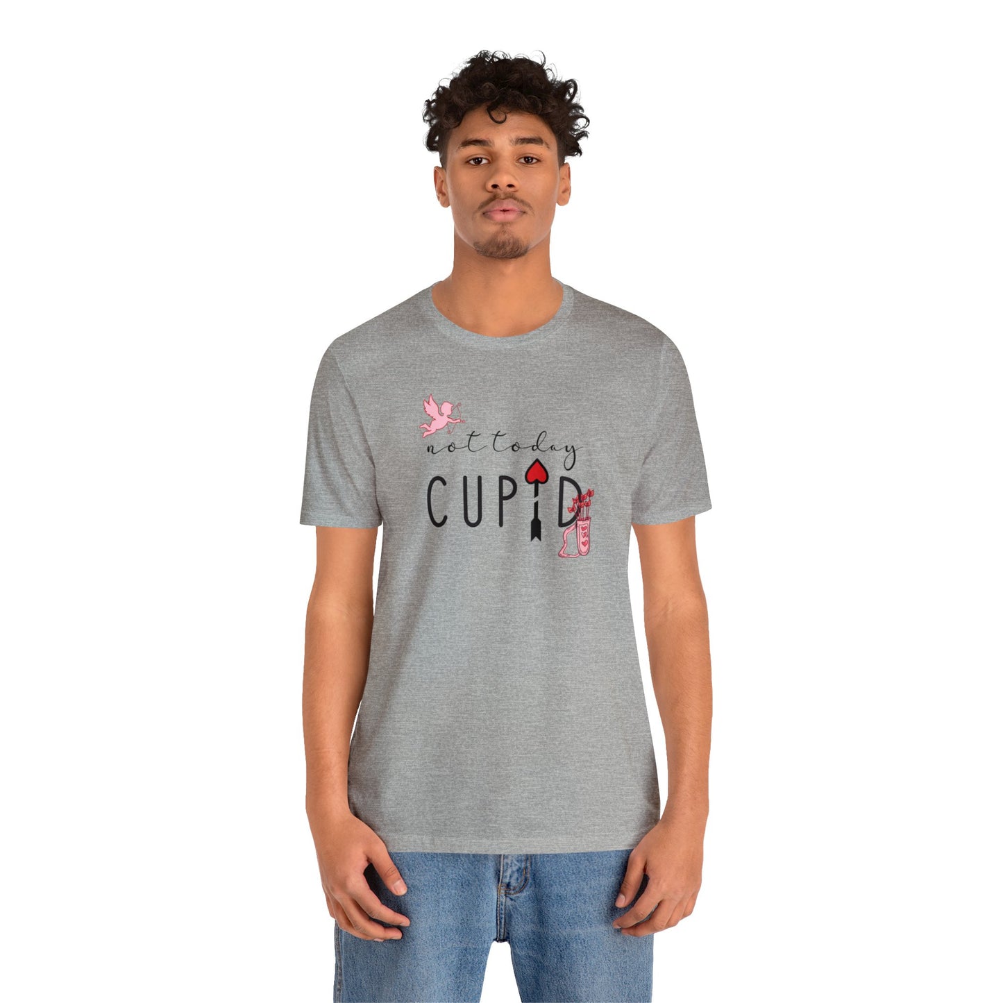 Not Today Cupid Unisex Jersey Short Sleeve Tee