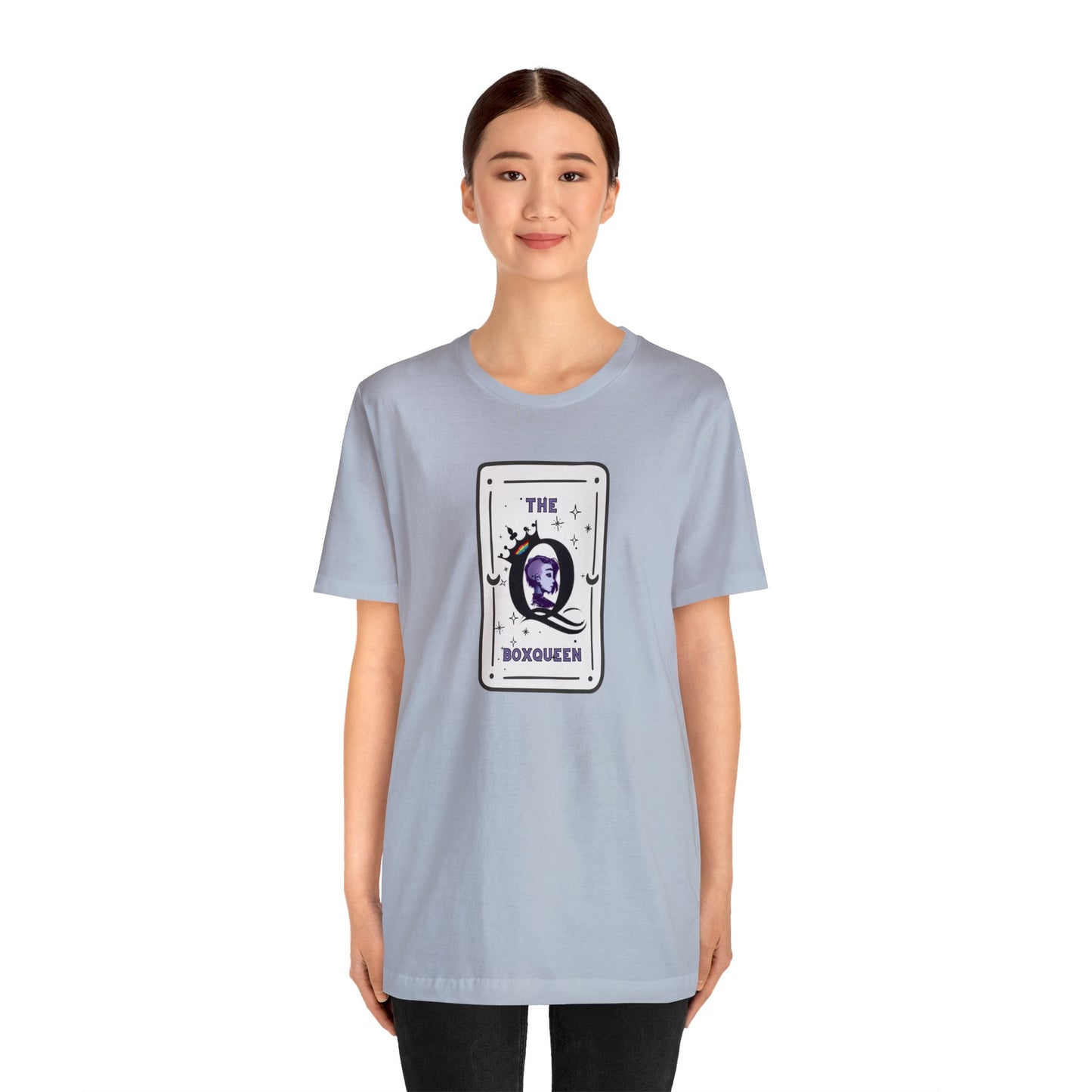 The BoxQueen Tarot Card Unisex Jersey Short Sleeve Tee