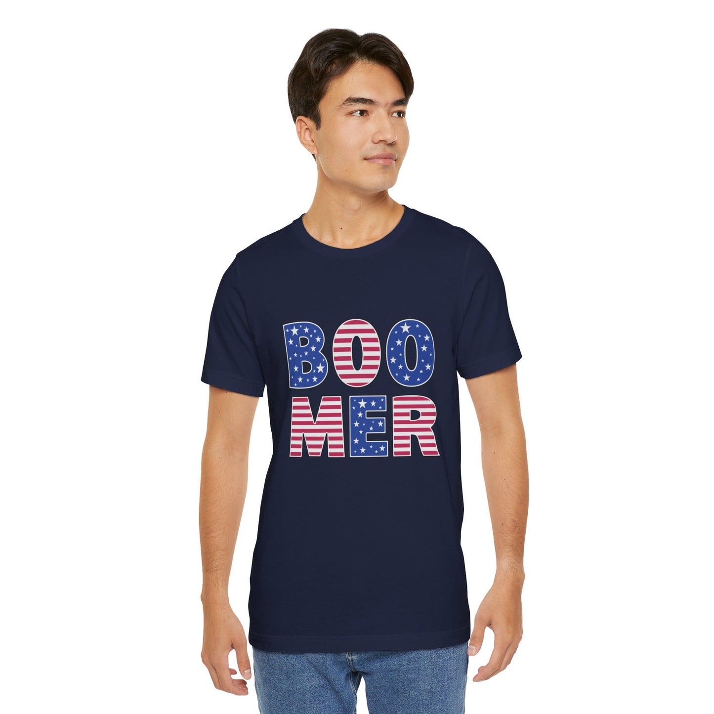 Patriotic Boomer Unisex Jersey Short Sleeve Tee